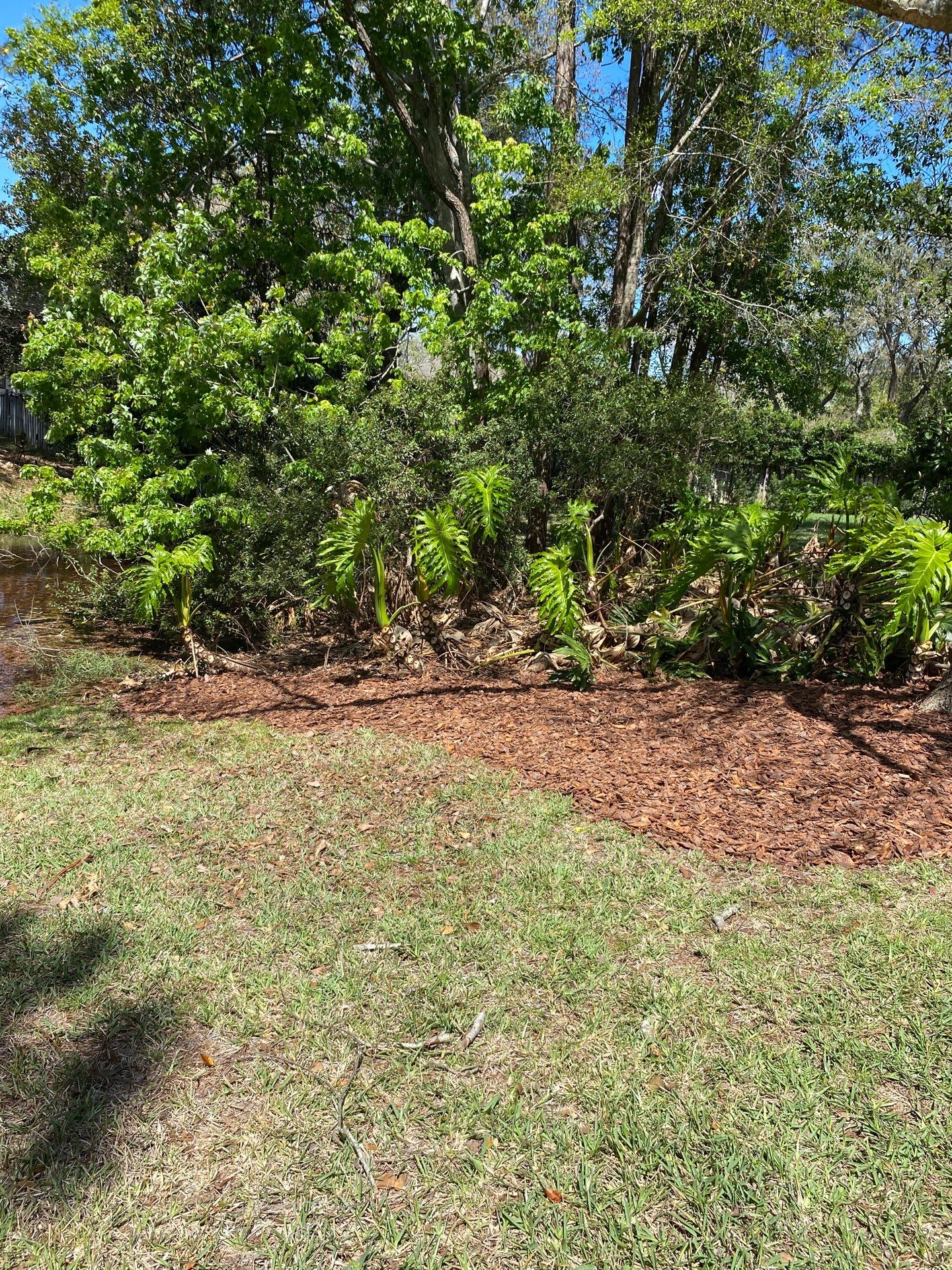 Deerwood Resident | Pine Bark Install by ProGreen Services
