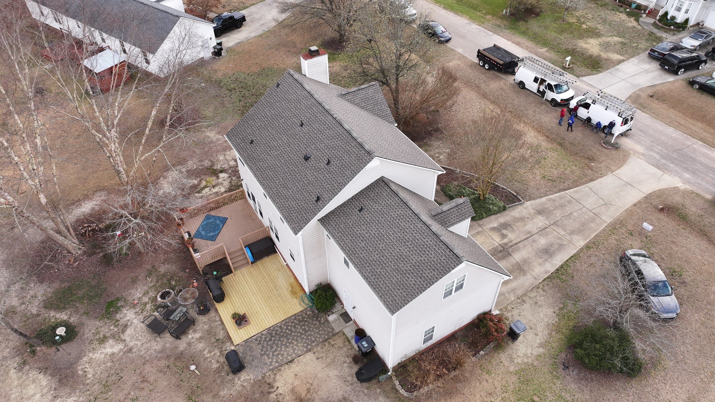 Roof Replacement - GAF Timberline HDZ Weathered Wood  by Pro Performance Roofing