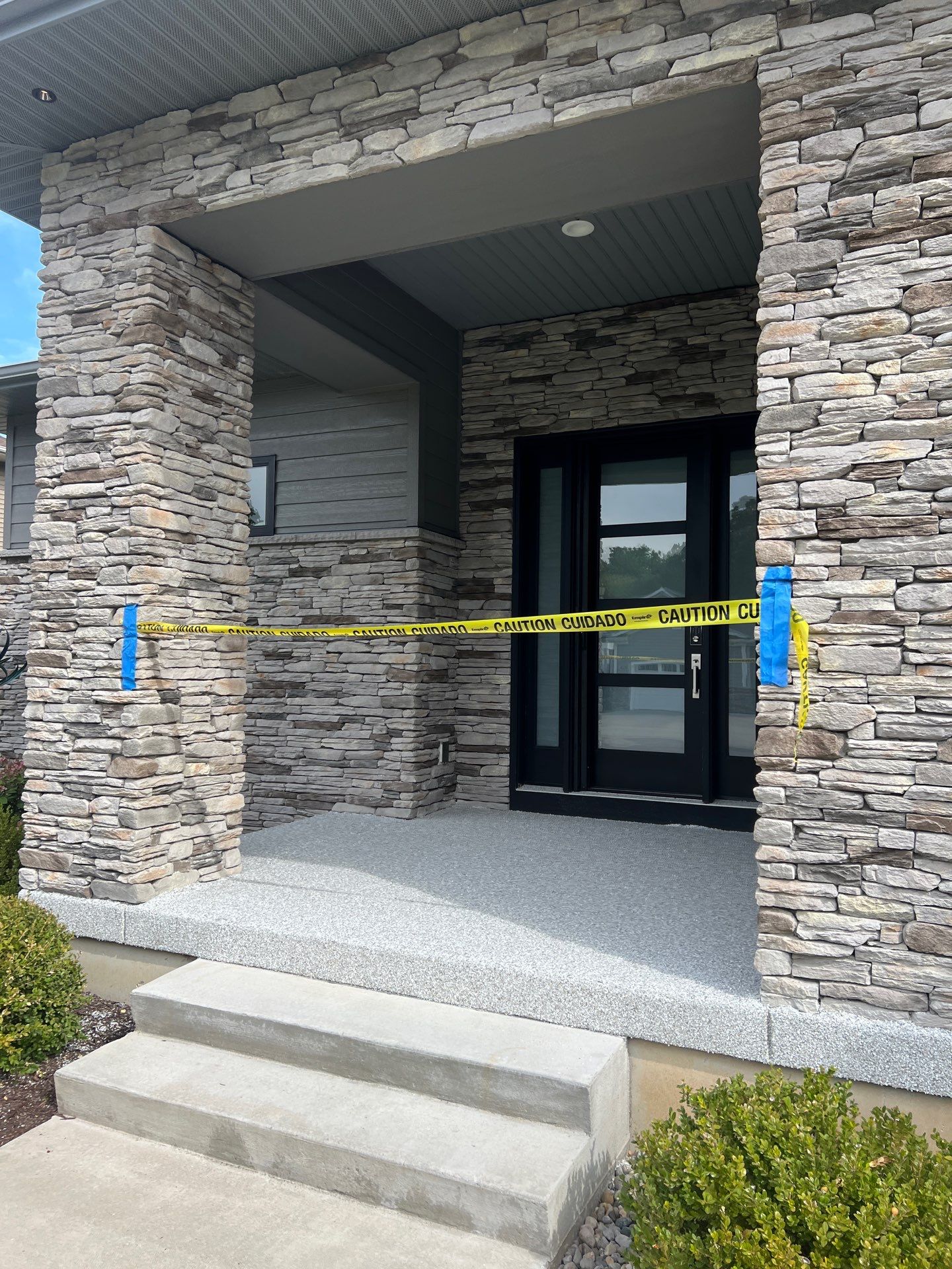 Porch by Freedom Concrete Coatings. 
