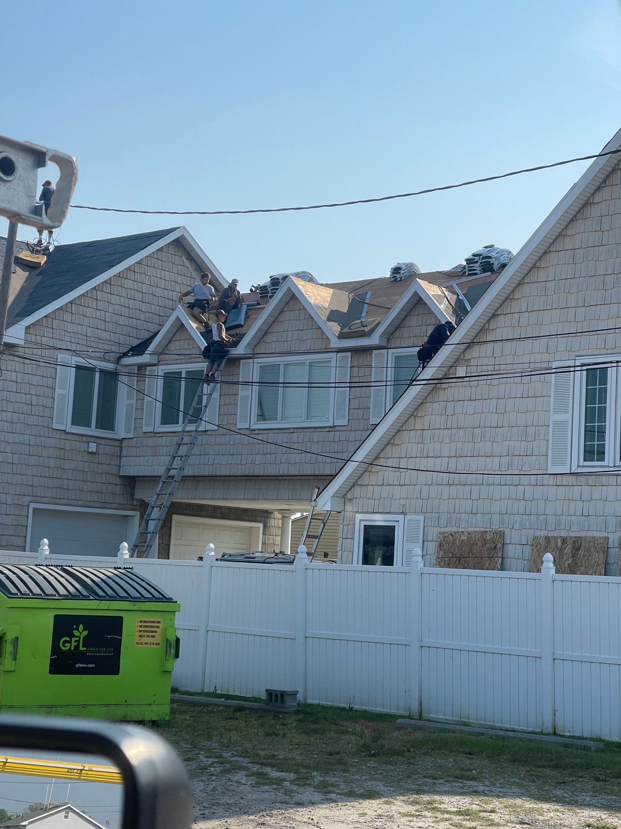 Residential Roofing Installation using IKO Dynasty - Glacier by JNR Roofing LLC