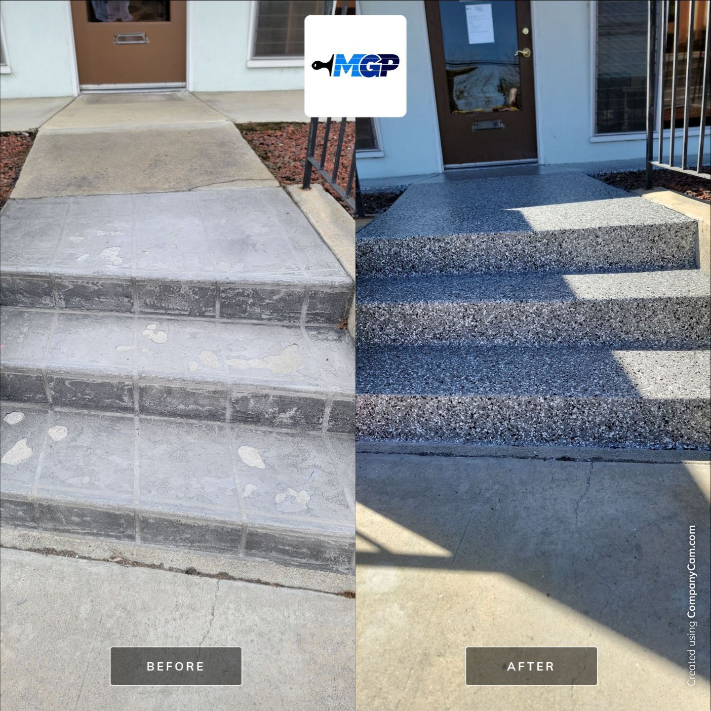 Before and afters by MGP Coatings