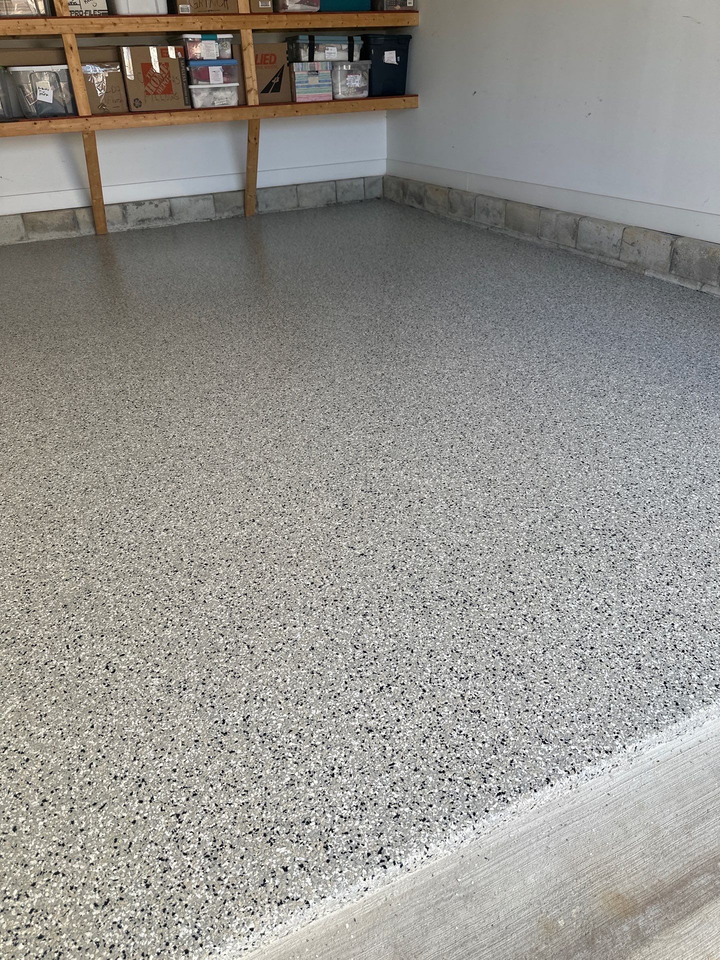 Garage Floor Coating using Cabin Fever by My Garage Floor Guys