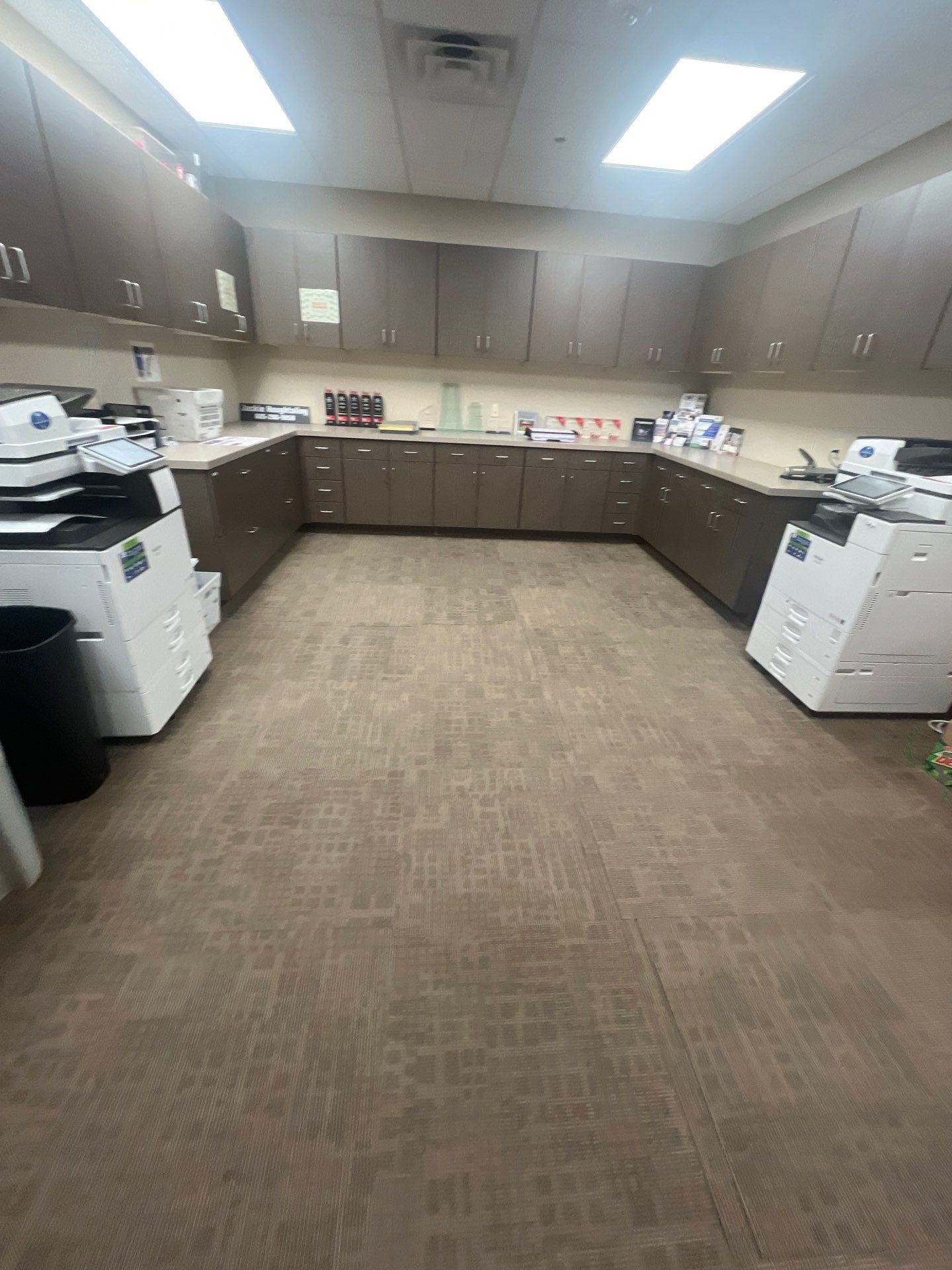 Commercial Office Interior Remodel and Modern Suite Refresh in Sioux Falls by Select Painting, Coatings & Garage Cabinets