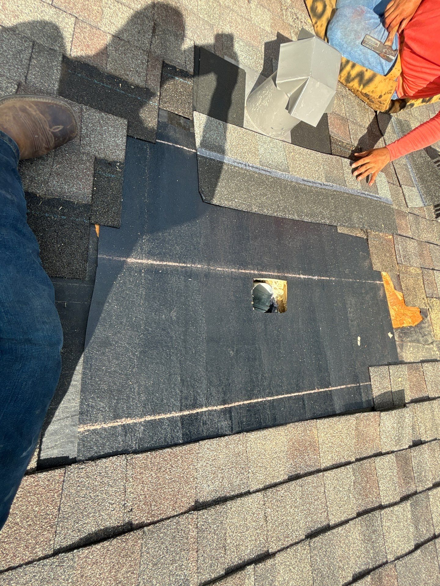 Hail Damage using Owen's Corning Duration (Lifetime) Shingles by Roof Repair Services LLC