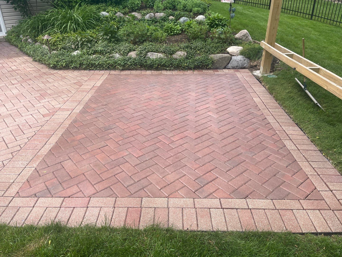 Brick Paver Repair, Cleaning, and Sand Stabilization by Northern Power Washing LLC.
