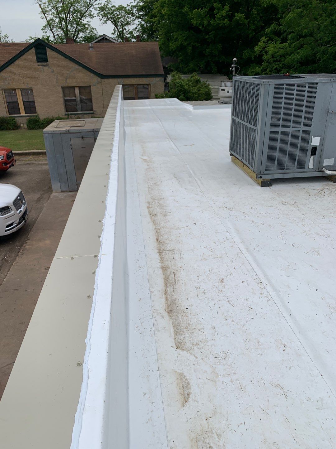 Store Building in Hope by Hostetler Roofing