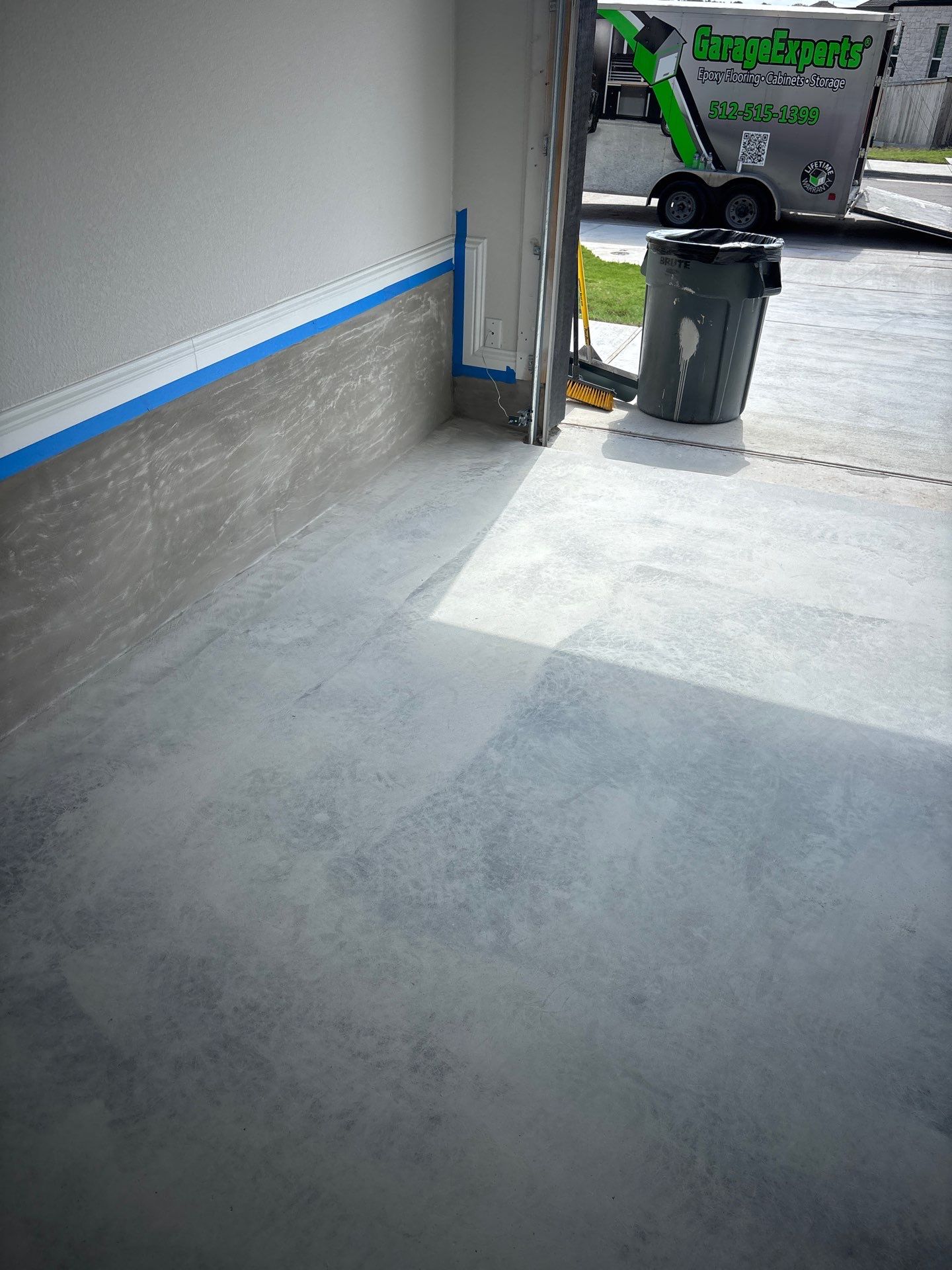 Garage FX Flooring Project in Andice by GarageExperts of Greater Austin