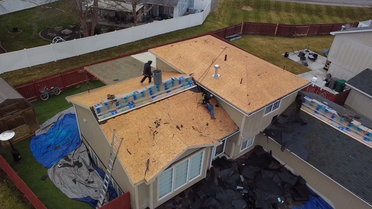 Silver Birch Asphalt Shingle Roof Replacement in Spokane Valley by Alpine Roofing