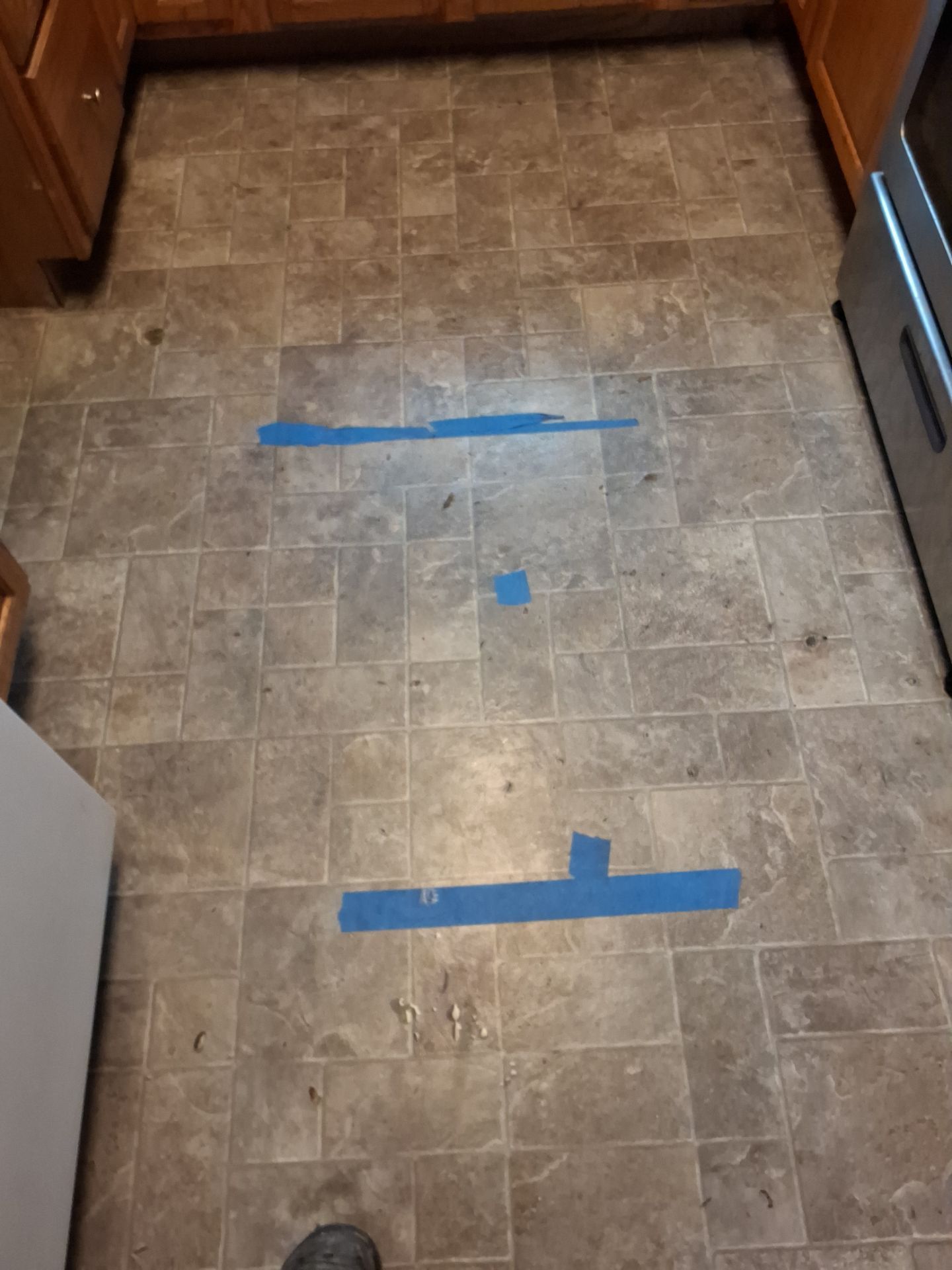 A Hidden Waterline Break Under the Kitchen Floor by McCray's Handyman, Inc.