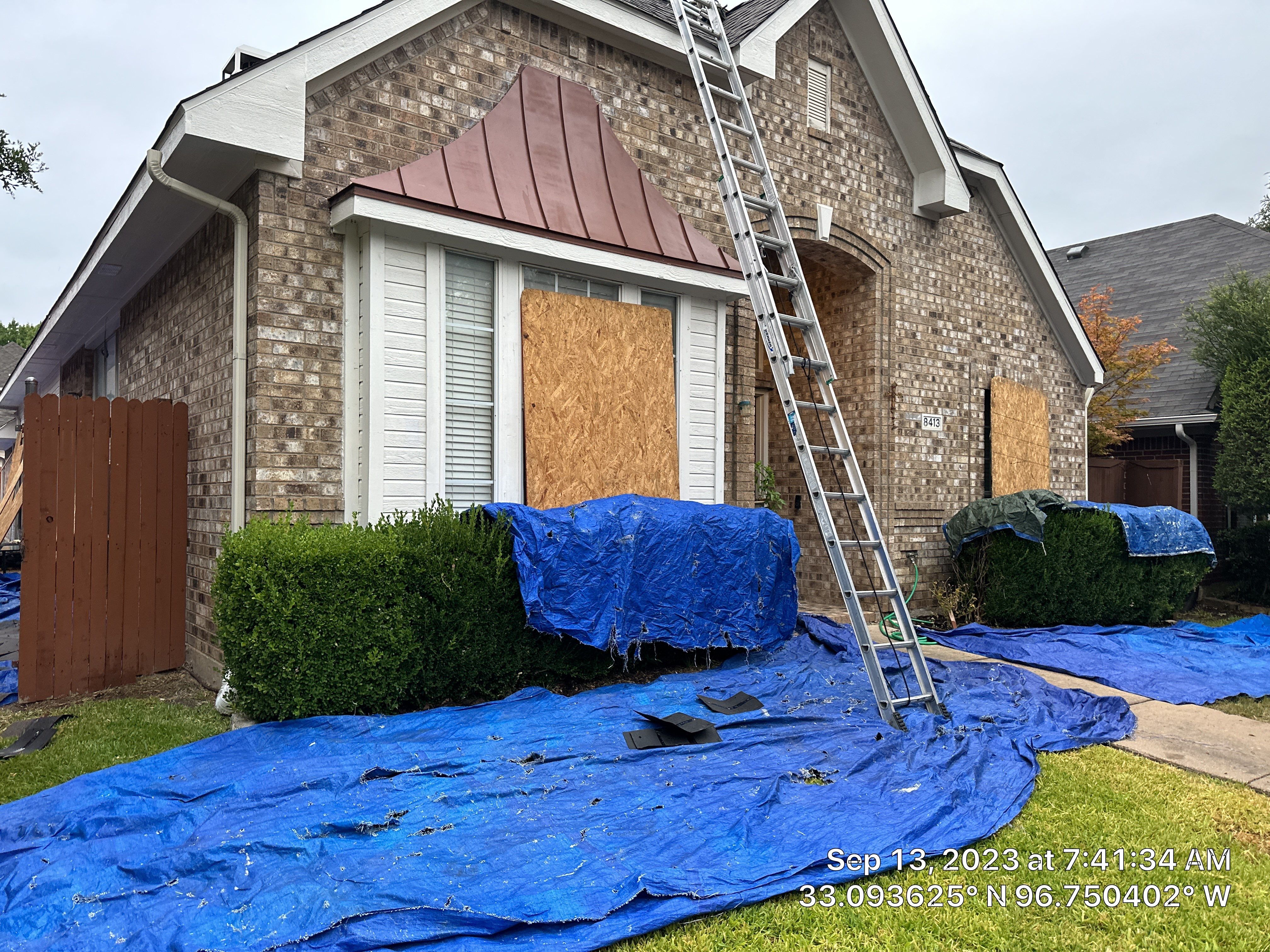 Full Property Restoration by Eminent Roofing & Auto Hail Repair