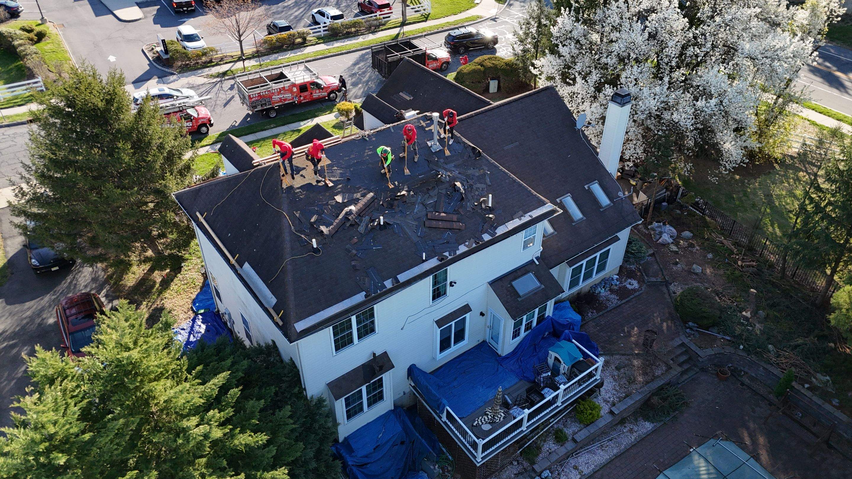 Roof Project in Stewartsville, NJ by All State Home Improvement Inc.