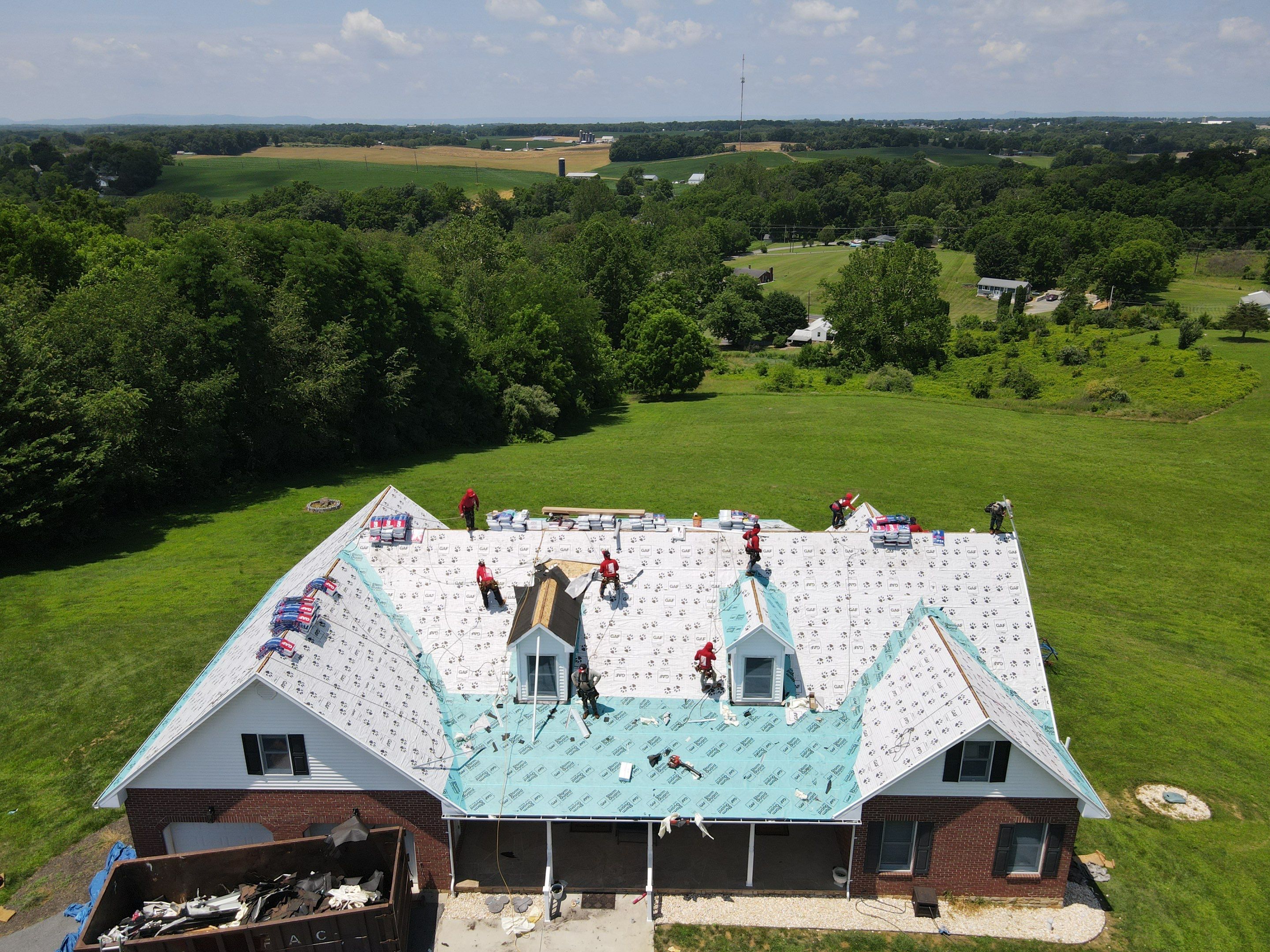 Gaf Roof Replacement - Barkwood  by Teflon Roofing