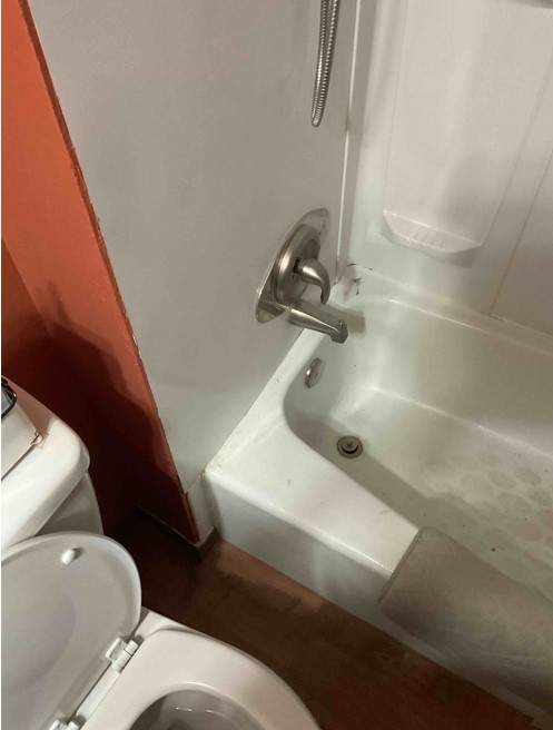 Bathroom Remodel using Bathtub by The Shower Company