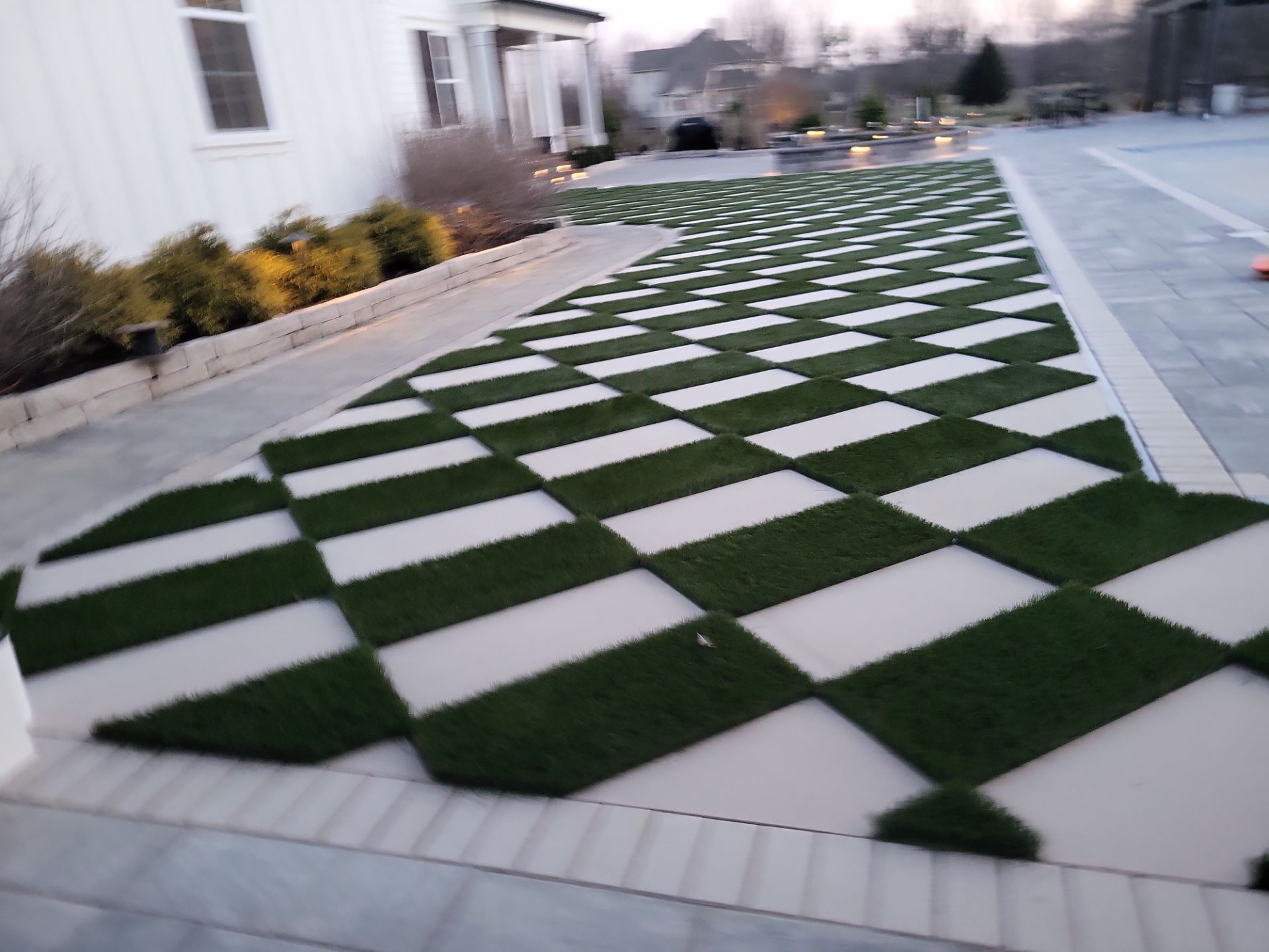 Checkered Paver by Southwest Greens Midwest