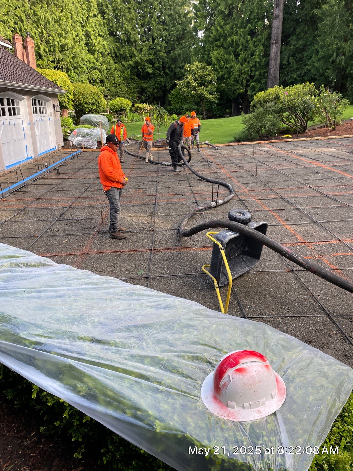 Stamped Concrete Driveway Renovation | Woodinville  by Jireh Asphalt & Concrete Inc 
