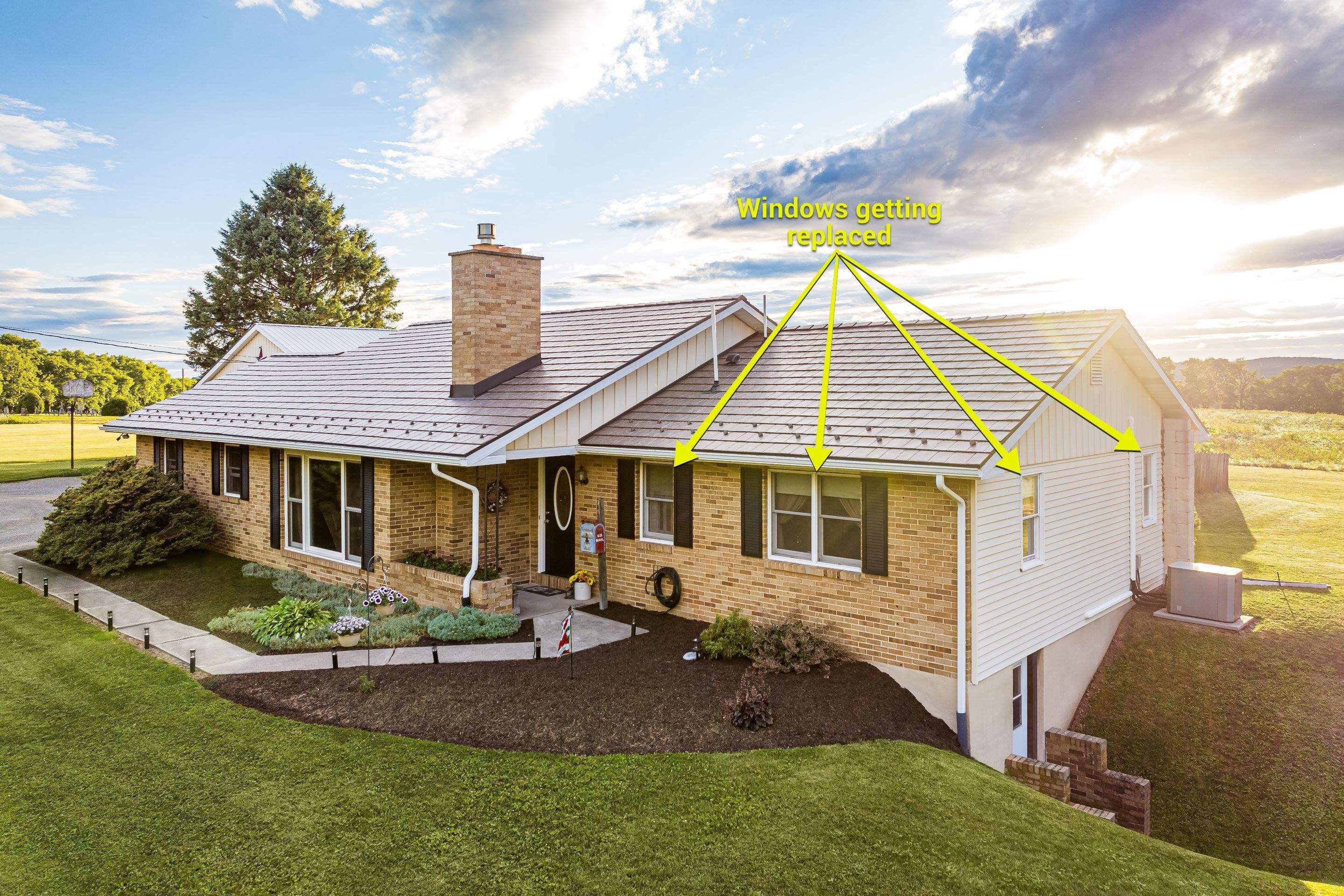 Metal roof-slate by Esh Builders