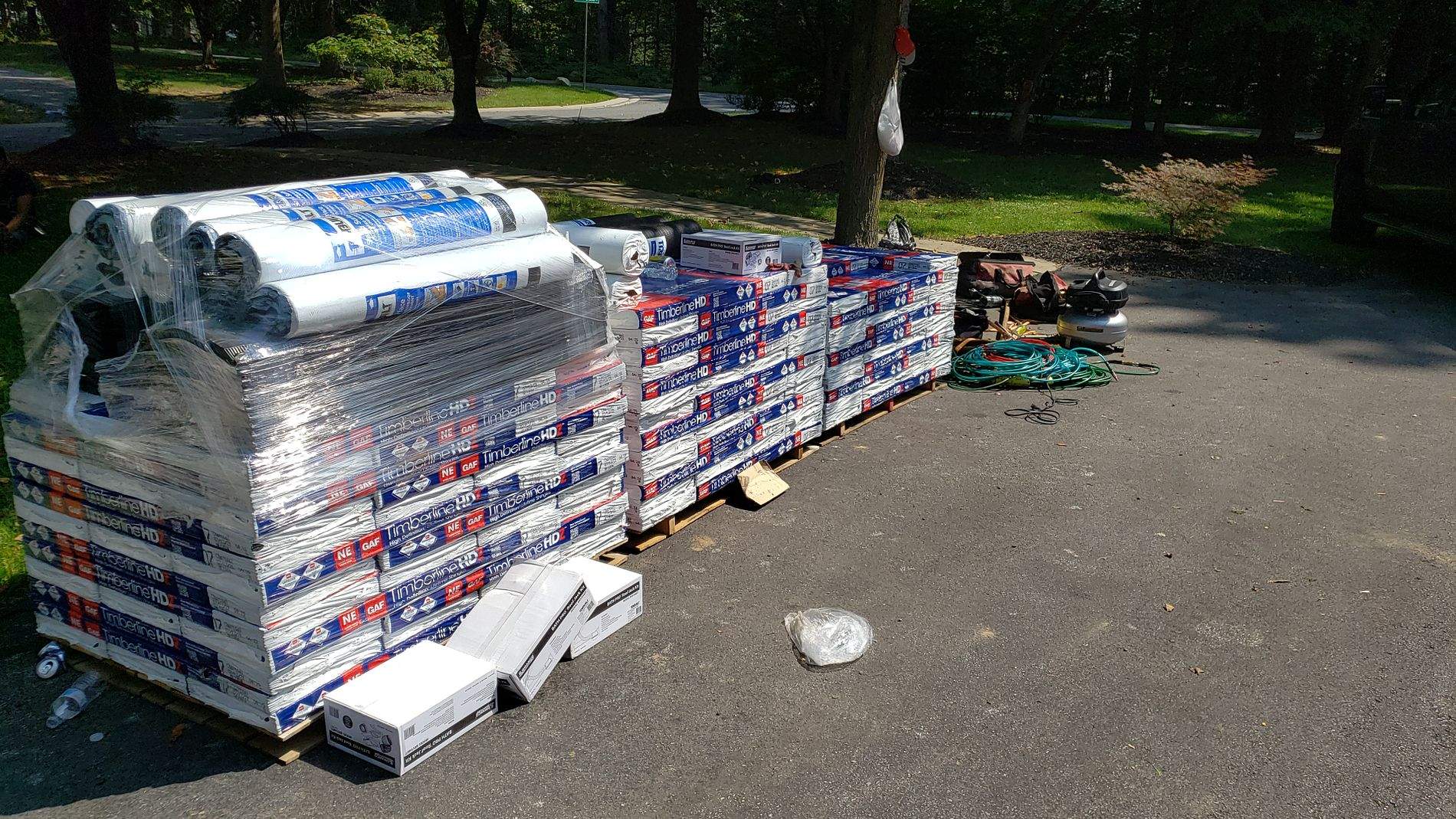 Residential Roofing Installation using GAF Timberline HDZ Lifetime Architectural Shingles by Roof Right Inc