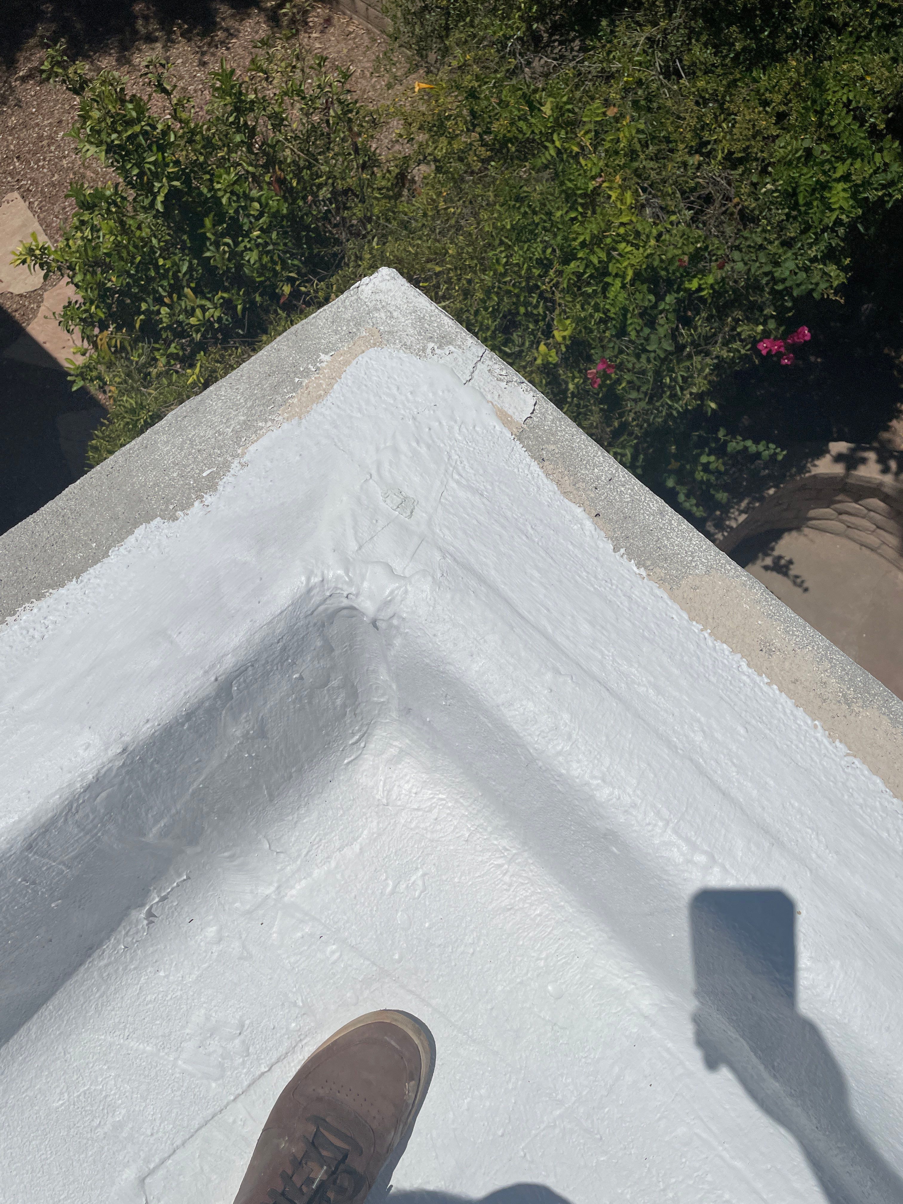 Tucson Residential Roof Restoration with Tile and Elastomeric Coating by West Coast Roofing AZ