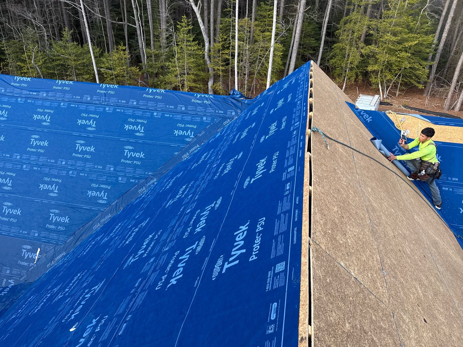 Custom New Construction Home Featuring Standing Seam Metal Roofing in Port Haywood by Cade Construction