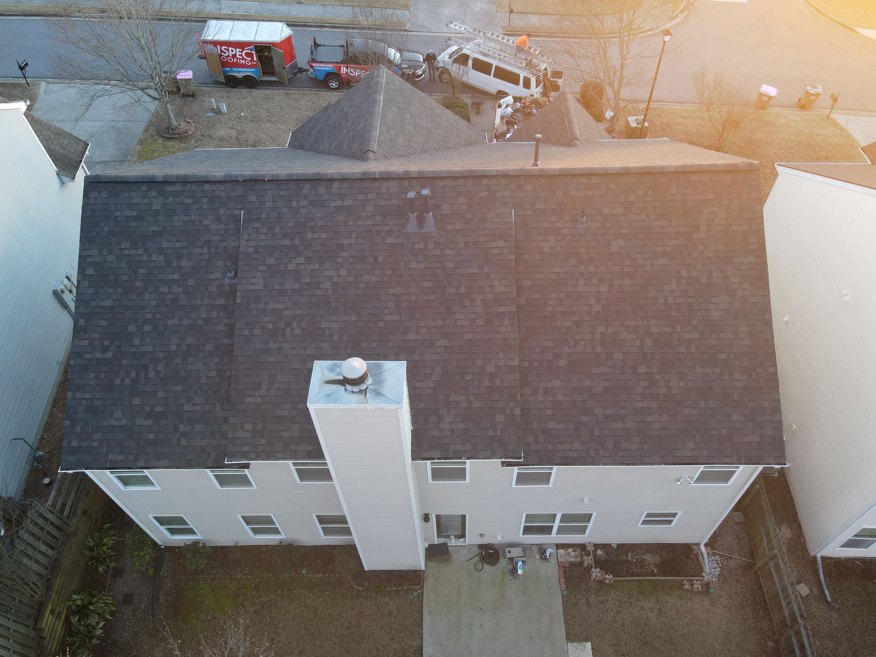 Residential Roofing Installation using Owens Corning by Inspector Roofing and Restoration