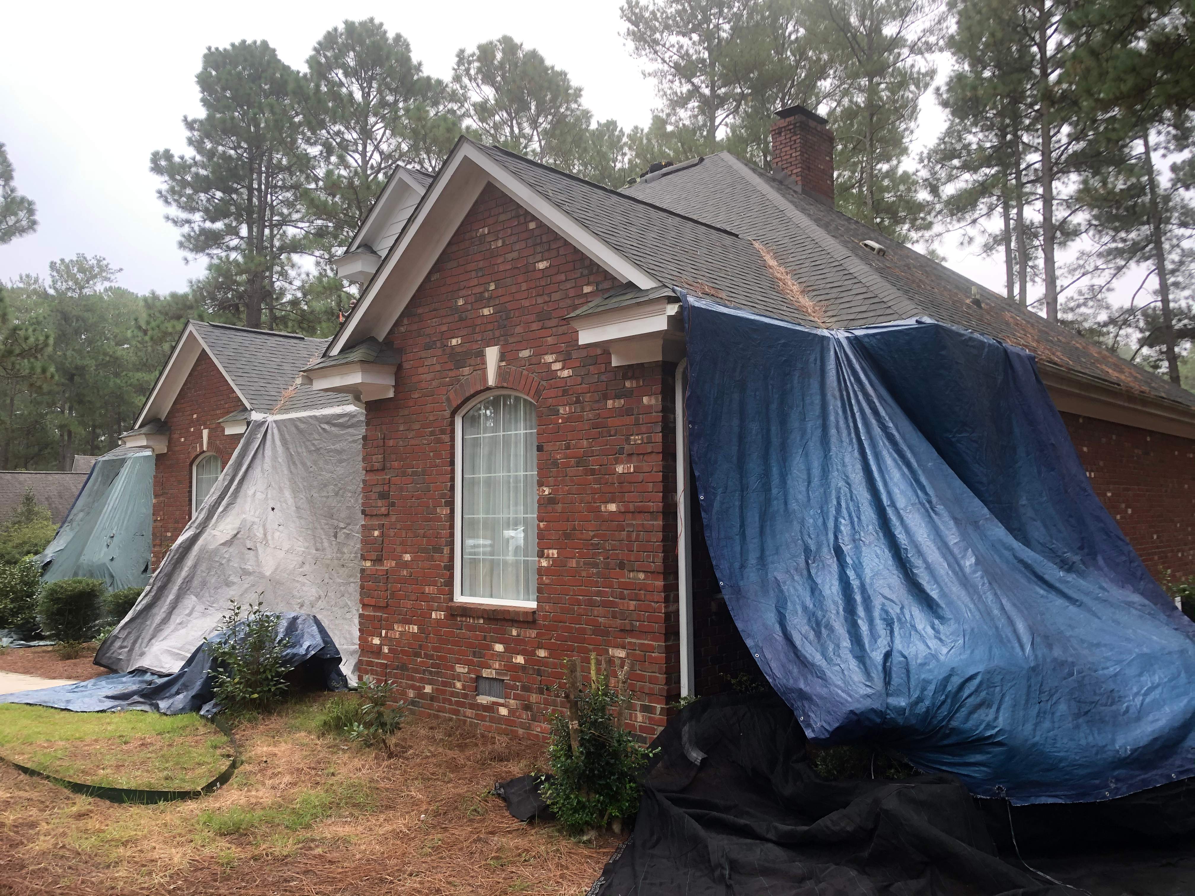 Residential Roofing Repair / Hail Damage by American Roofing NC