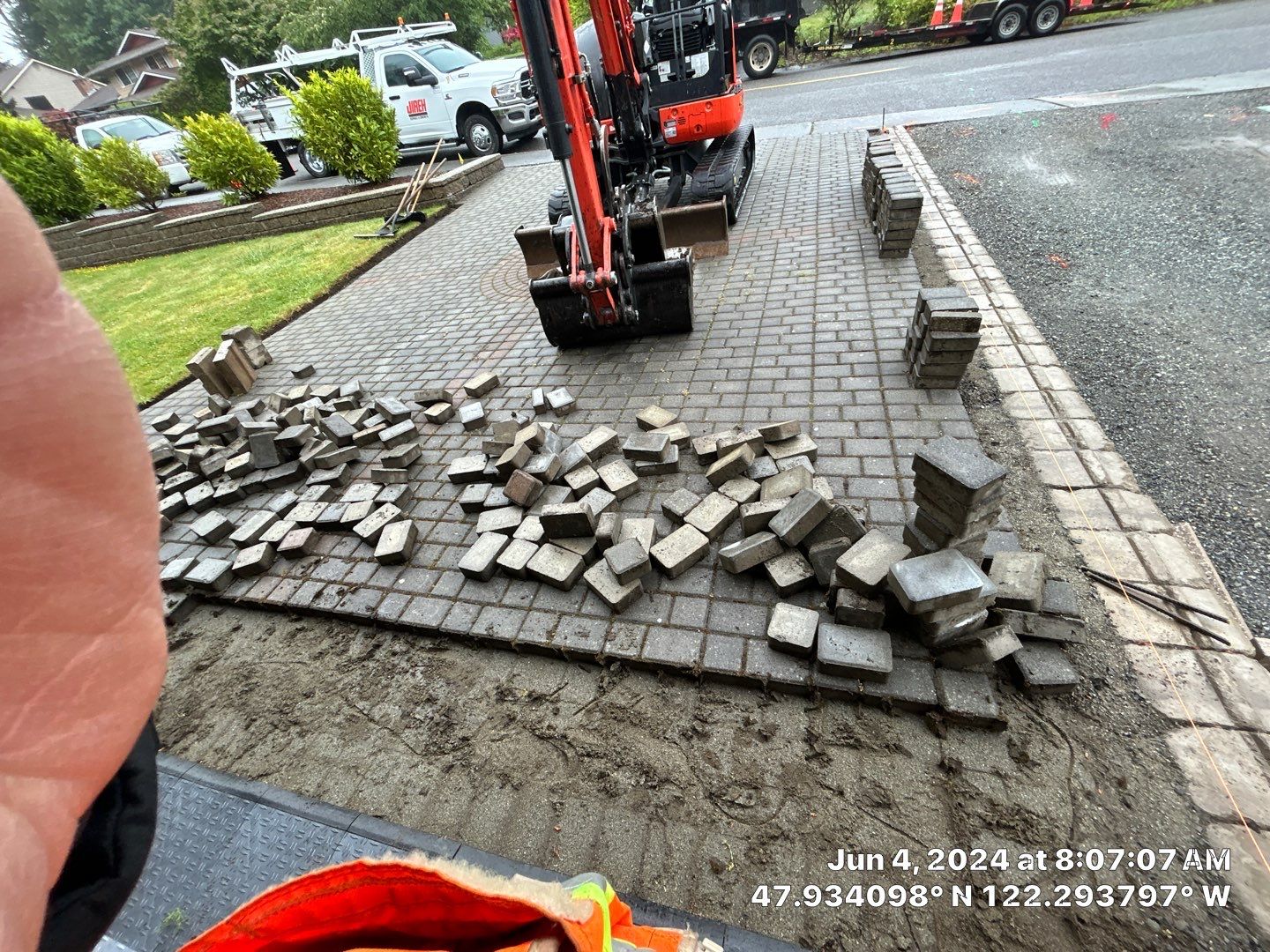 James | Concrete Driveway, Walkway & Stairs/Porch and & Planting by Jireh Asphalt & Concrete Inc 