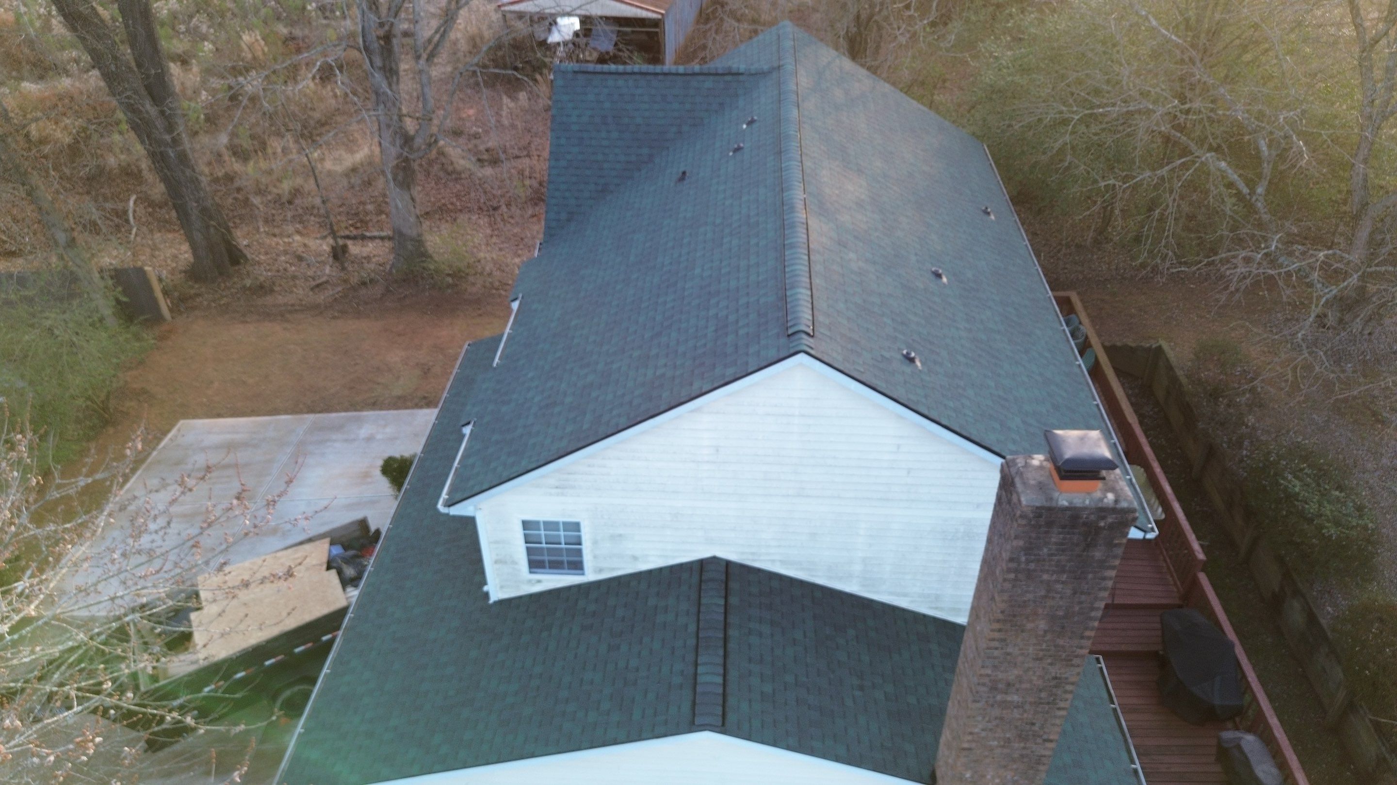 Roof replacement and interior repair by hail and wind damage by Just Brilliant Restoration JBR
