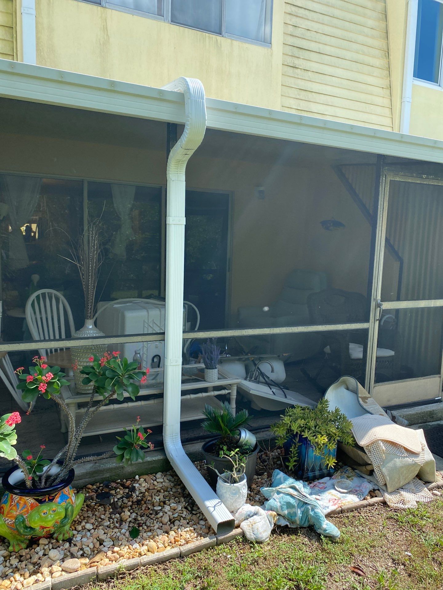 Downspout Installation in Punta Gorda FL  by Gutter Professors
