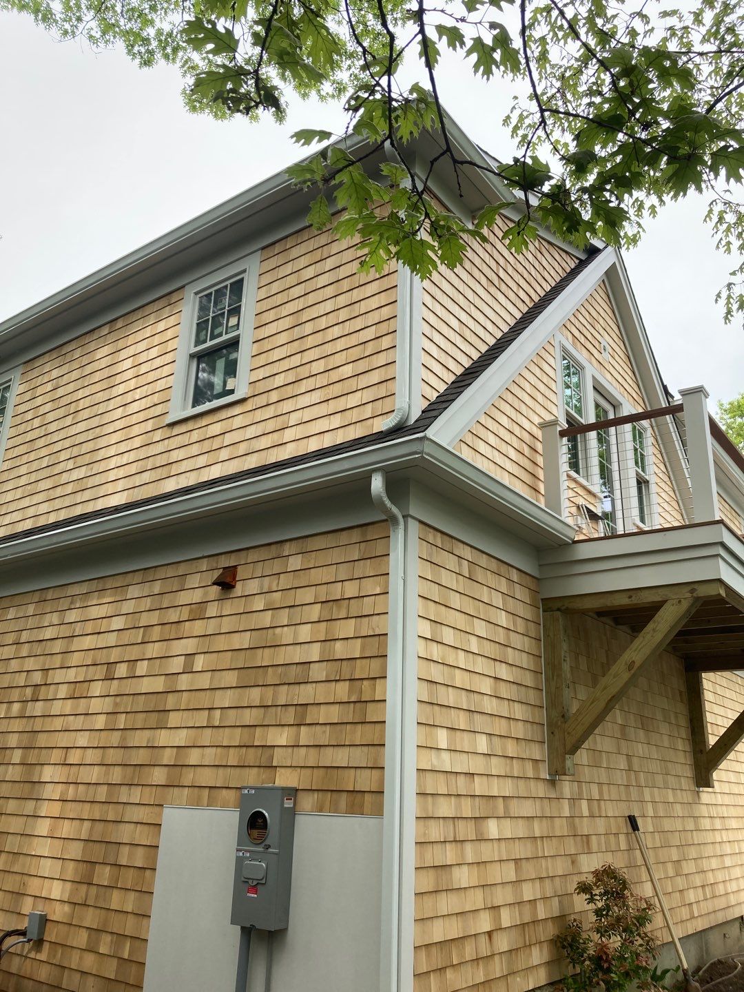 Gutter Installation using 6" K-Style Aluminum Gutter by Gutter Pro Enterprises