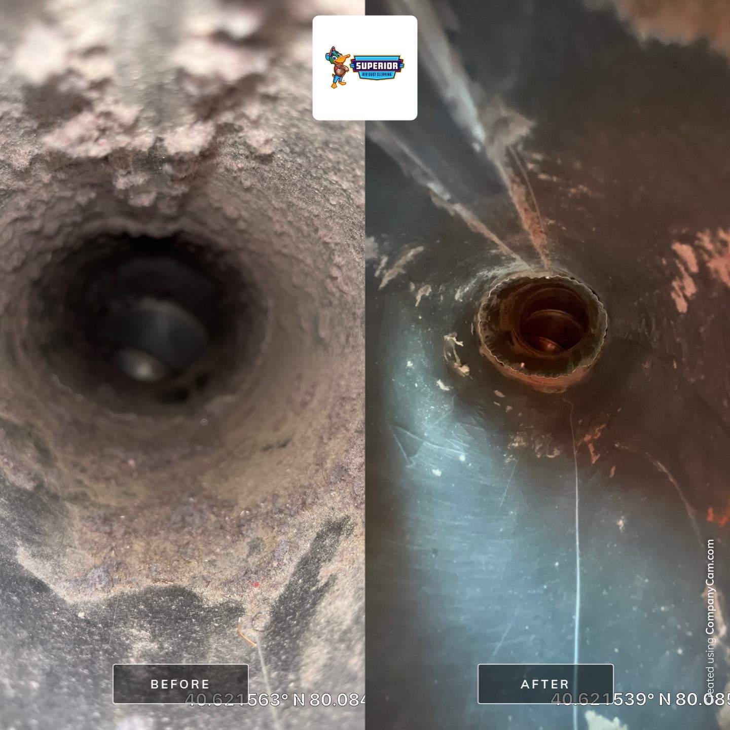 Air Duct & Dryer Vent Cleaning With a Vacuum Truck in Wexford, PA by Superior Air Duct Cleaning
