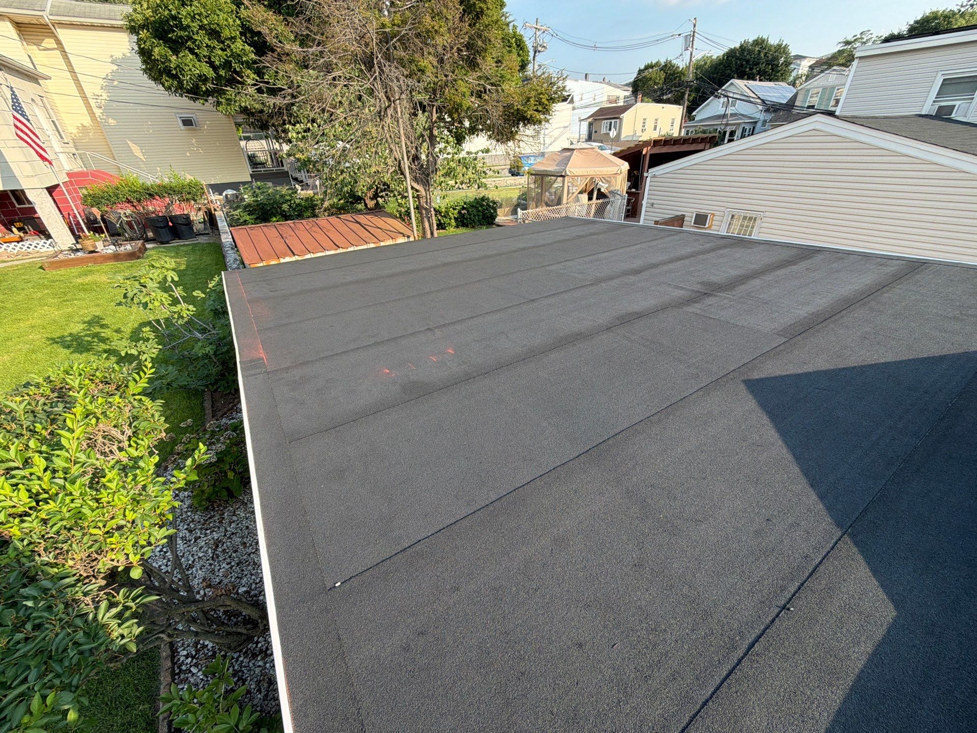 Flat Roof Membrane Installation and Decking Repair in North Bergen by REVIXPRO