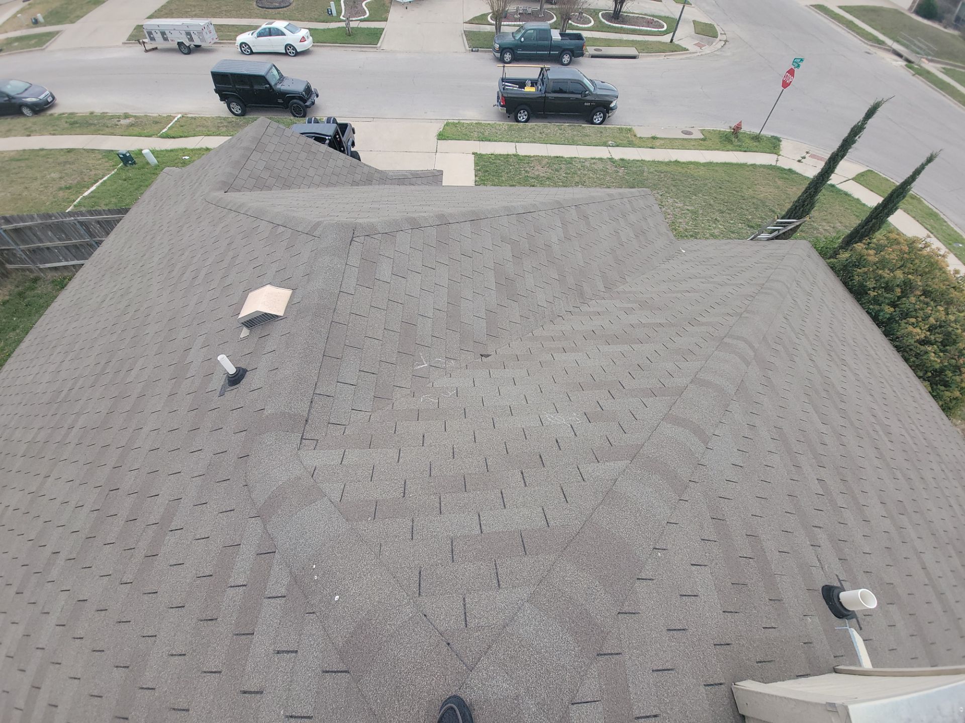 Residential Roof Replacement using Owens Corning - Oakridge - Brownwood by Action Exteriors Austin