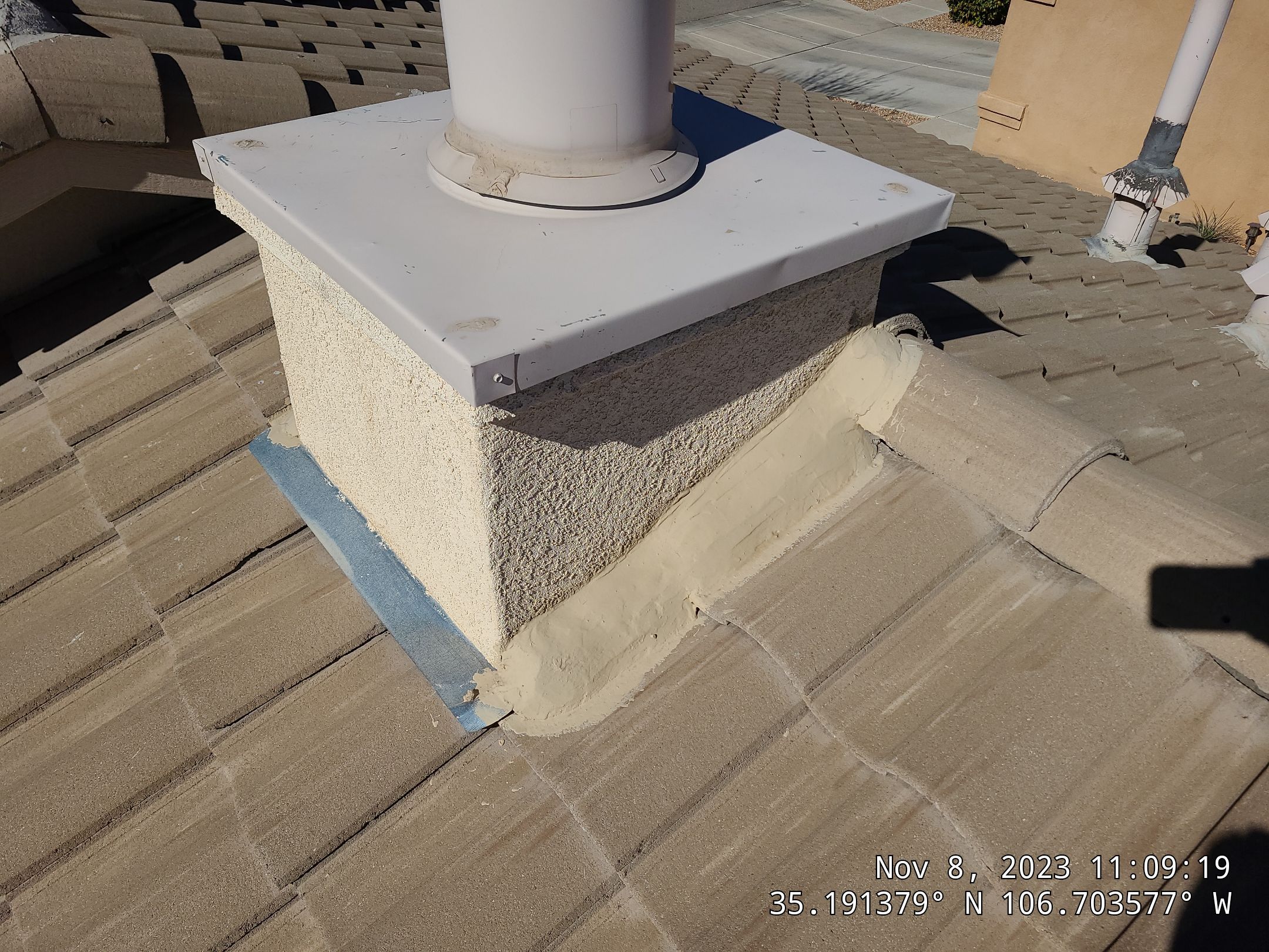 Comprehensive Concrete Tile Roof Underlayment replacement and Vent Sealing in Albuquerque by Doyle Roof Masters Inc