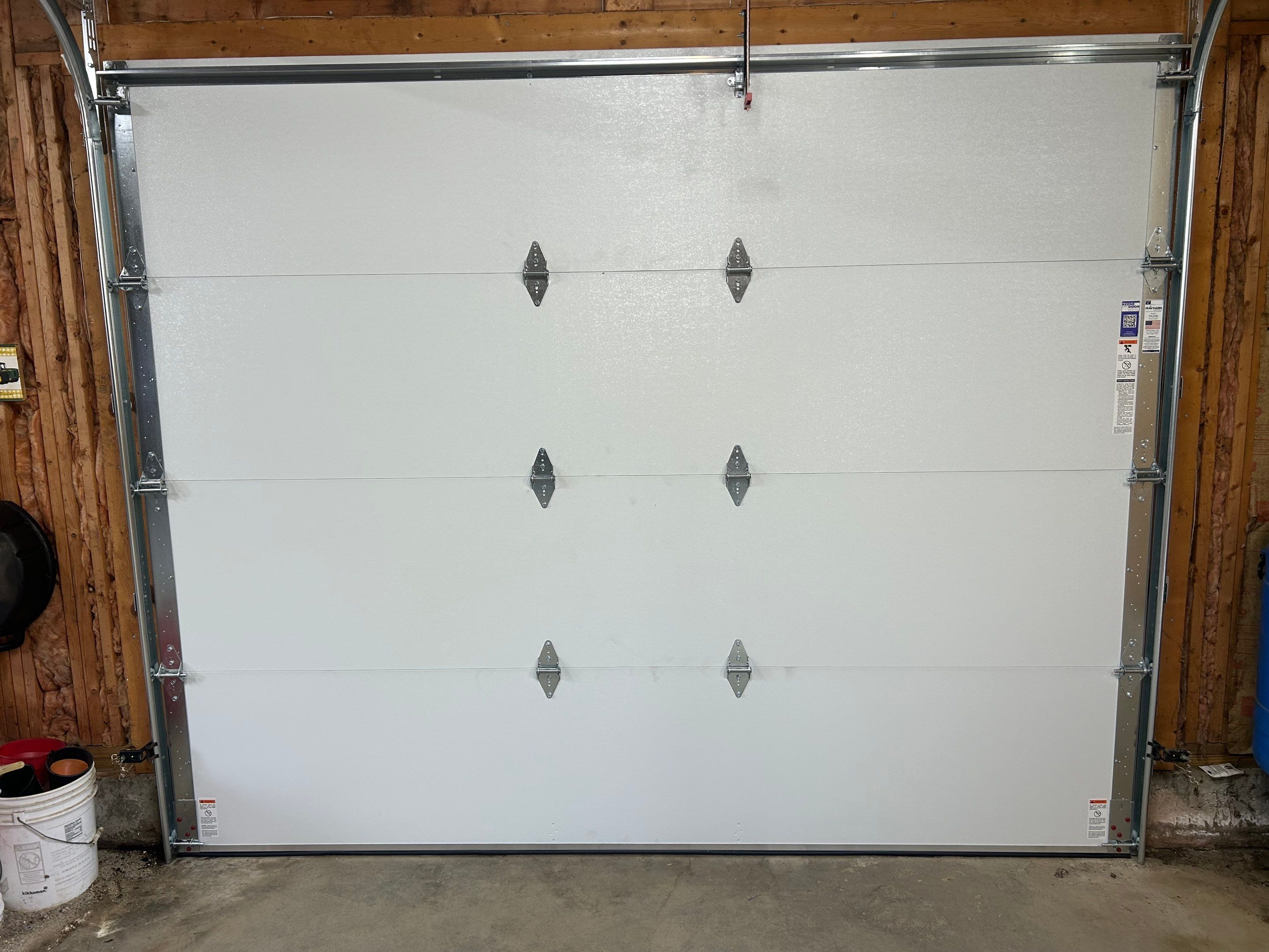 Door Installation using Raynor Encore Garage Door by Keene Door