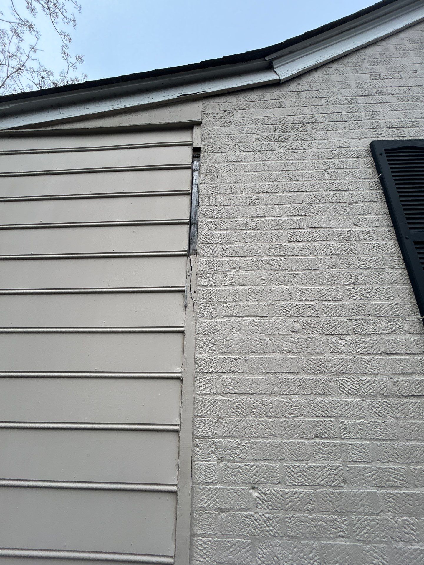 Exterior Damage using Inspection by Karcher Roofing & Construction