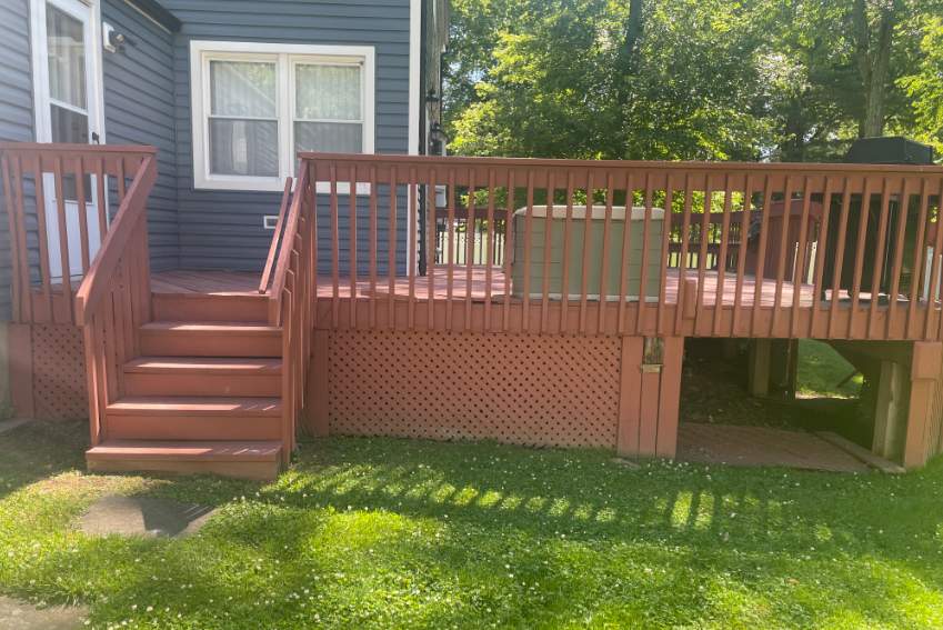 New deck in Morris Plains, New Jersey by deck guardian