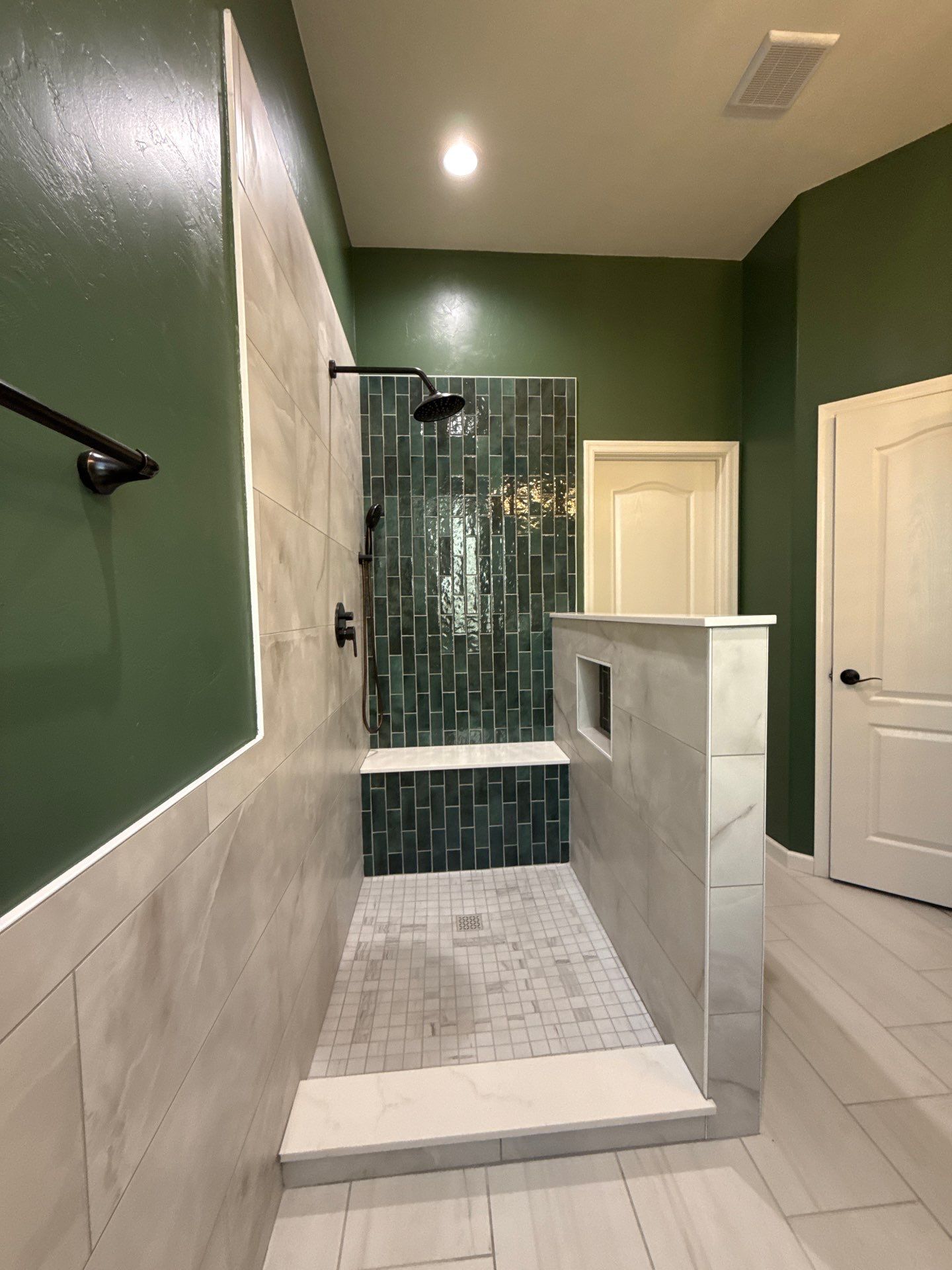Golden Ranch Bathroom Remodel by Workman Company LLC 