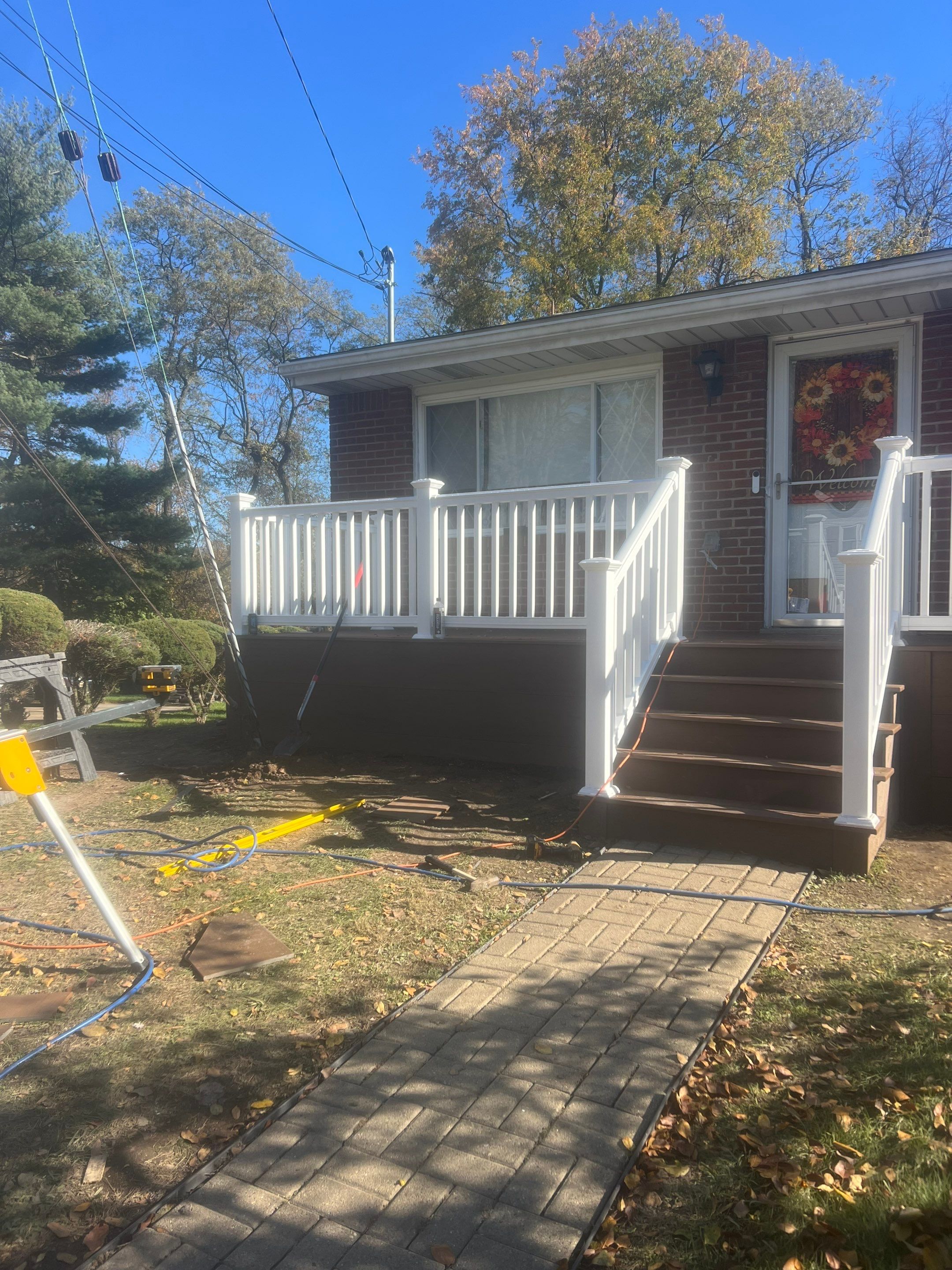 Deck and roof replacement  by Cousins Roofing Siding & Decks