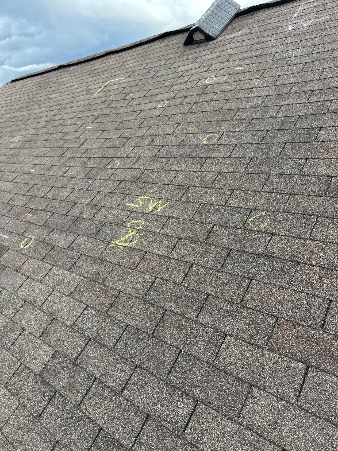 Roof replacement and interior repair by hail damage by Just Brilliant Restoration JBR