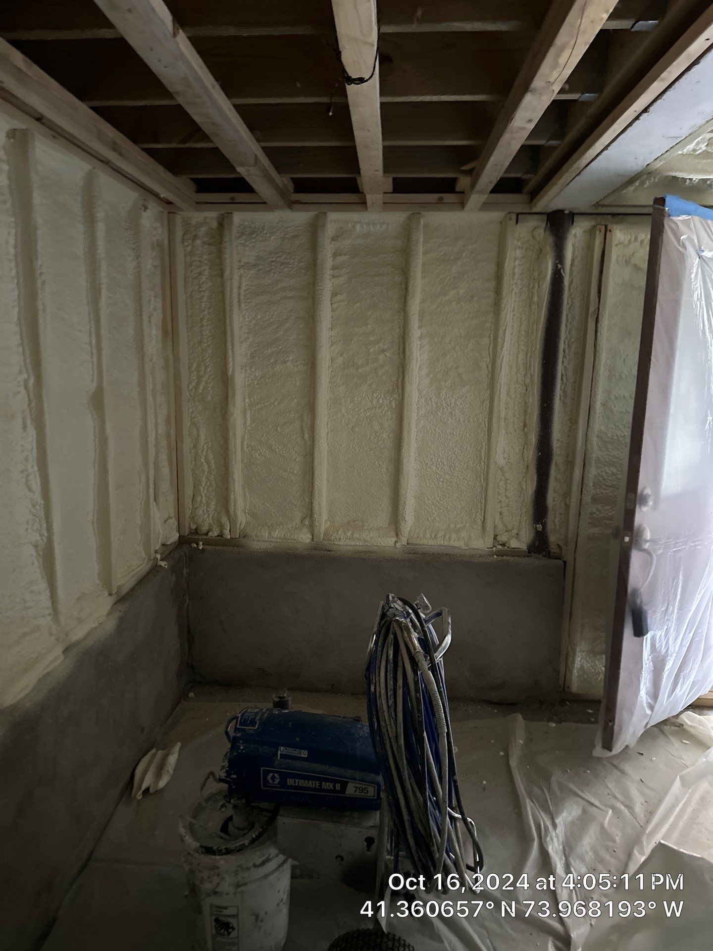 Spray Foam Insulation using Closed Cell Spray Foam by NYS Foam & Energy
