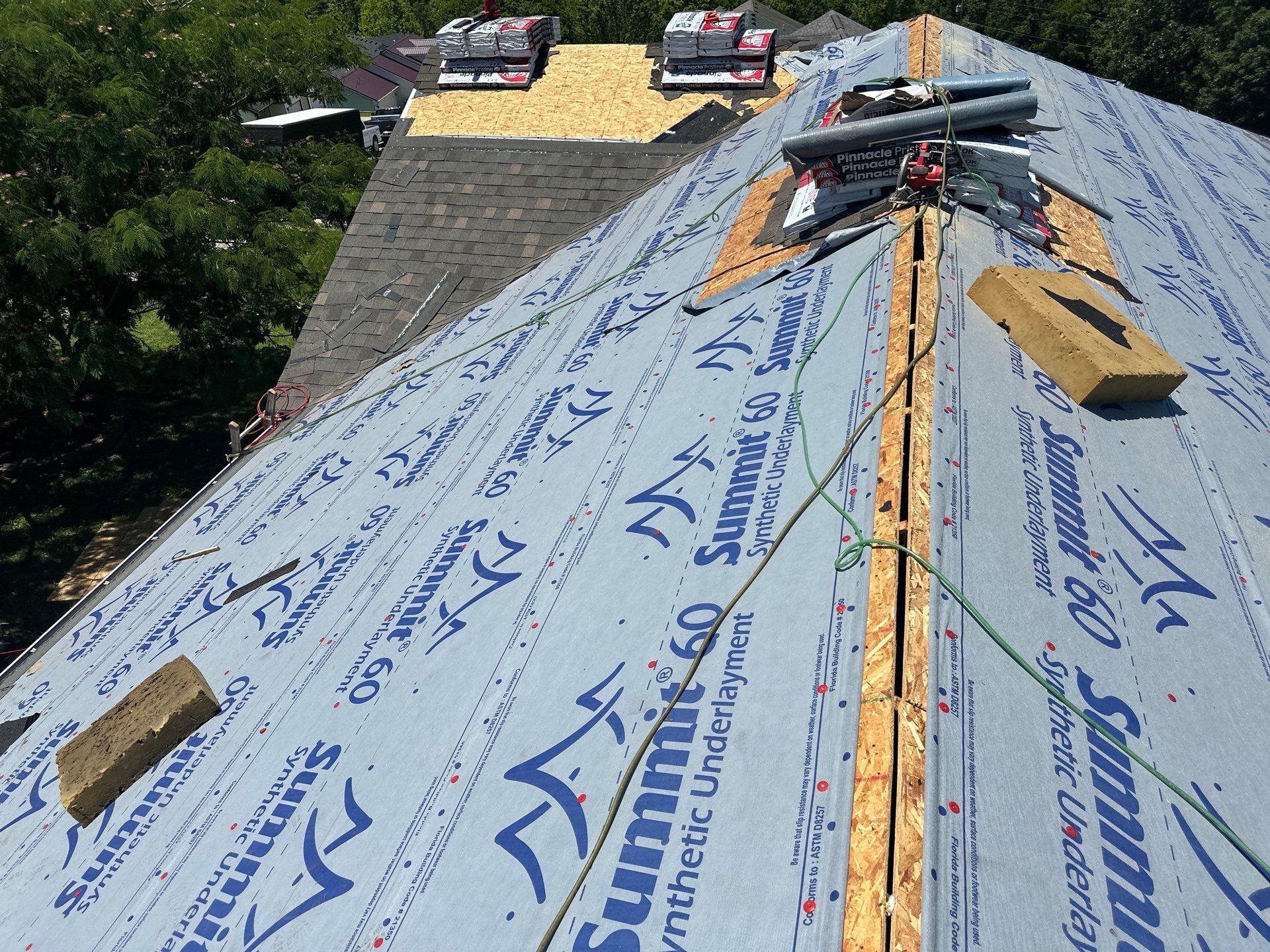 Residential Roofing Install - Atlas Pinnacle Pristine W/ Scotchguard - Color Weather Wood  by Titan Commercial & Residential Roofing 