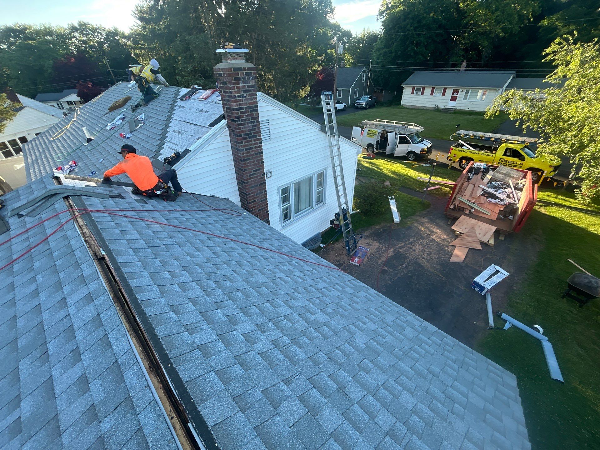Project in Southington, CT by Elitex Roofing