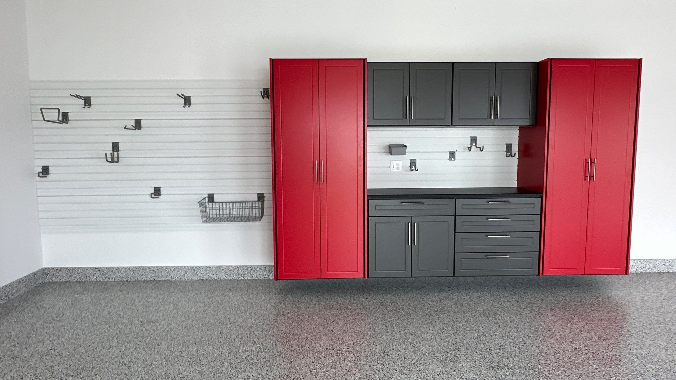 Louis P. transformed their garage into the garage of their dreams  by Banner Garage