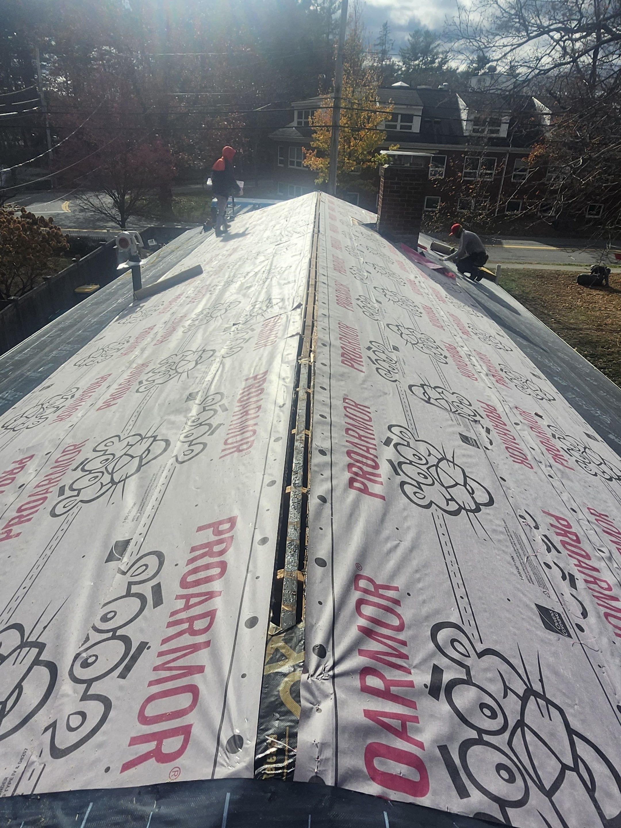 Concord Complete Roof Replacement with Terra Cotta Shingles & Balanced Ventilation by Mighty Dog Roofing of Greater Middlesex County