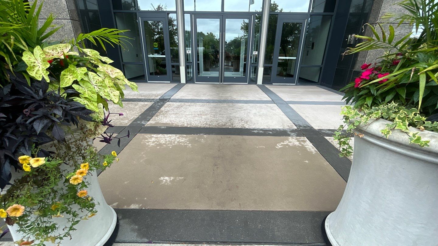 Commercial Concrete Surface Cleaning by Northern Power Washing LLC.