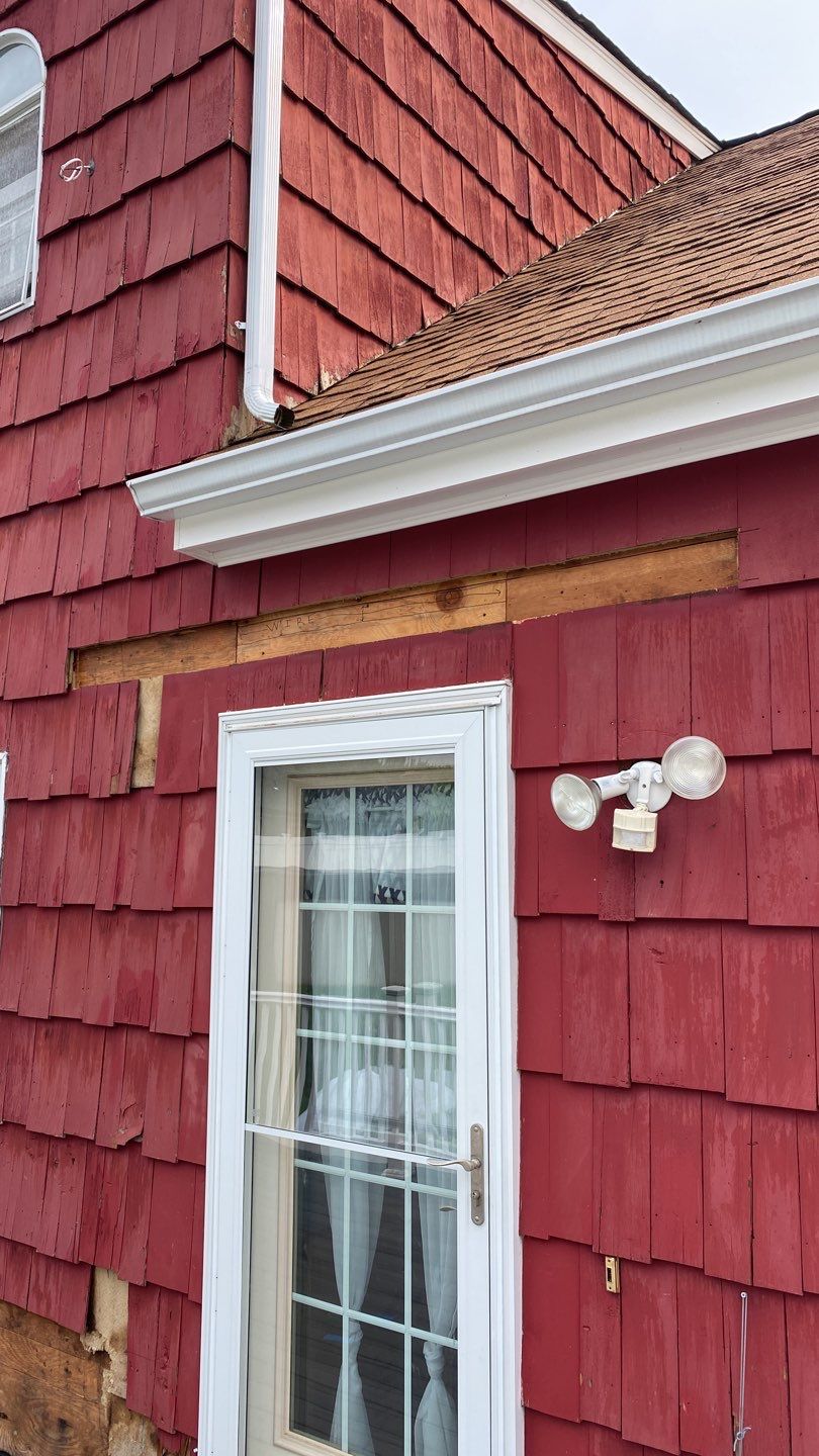 Siding Installation using Royal Building Products Rustic Red by A Plus Exterior