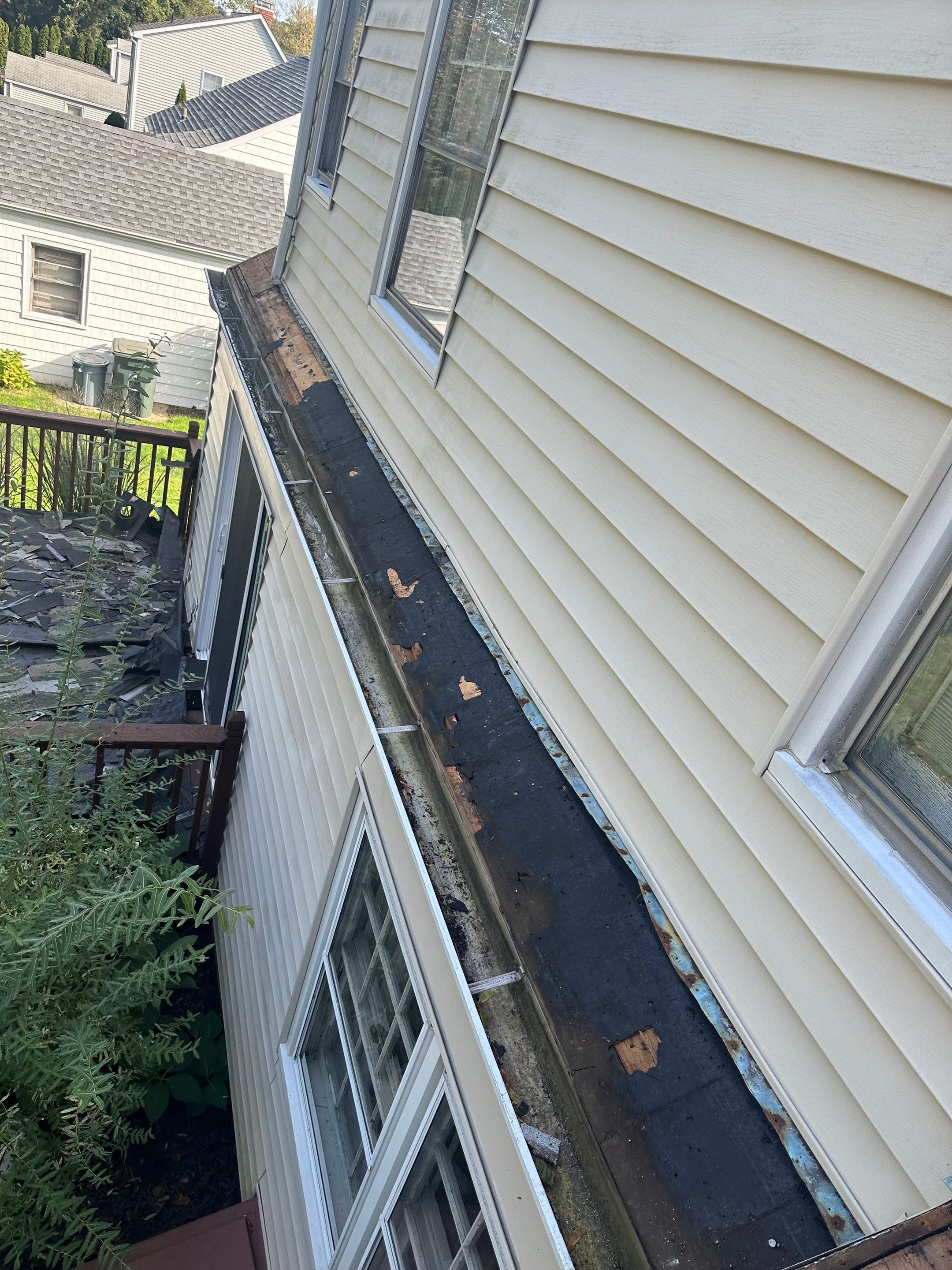 Residential Roofing Installation using Owens Corning TruDefinition Duration AR - Onyx Black & New Siding Install using Certainteed Sterling gray by A Plus Exterior