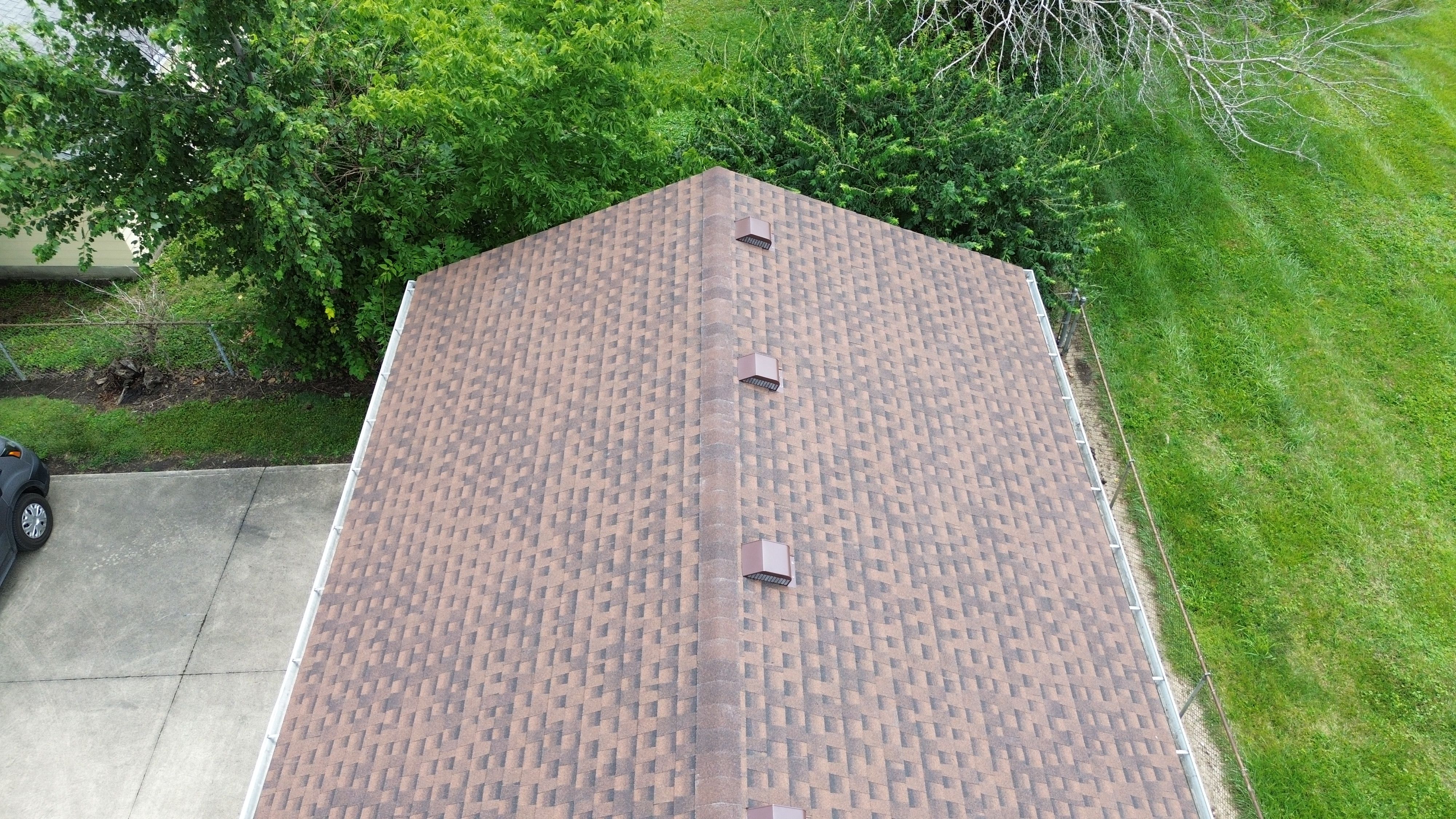 Project in Greenwood by Moss Roofing