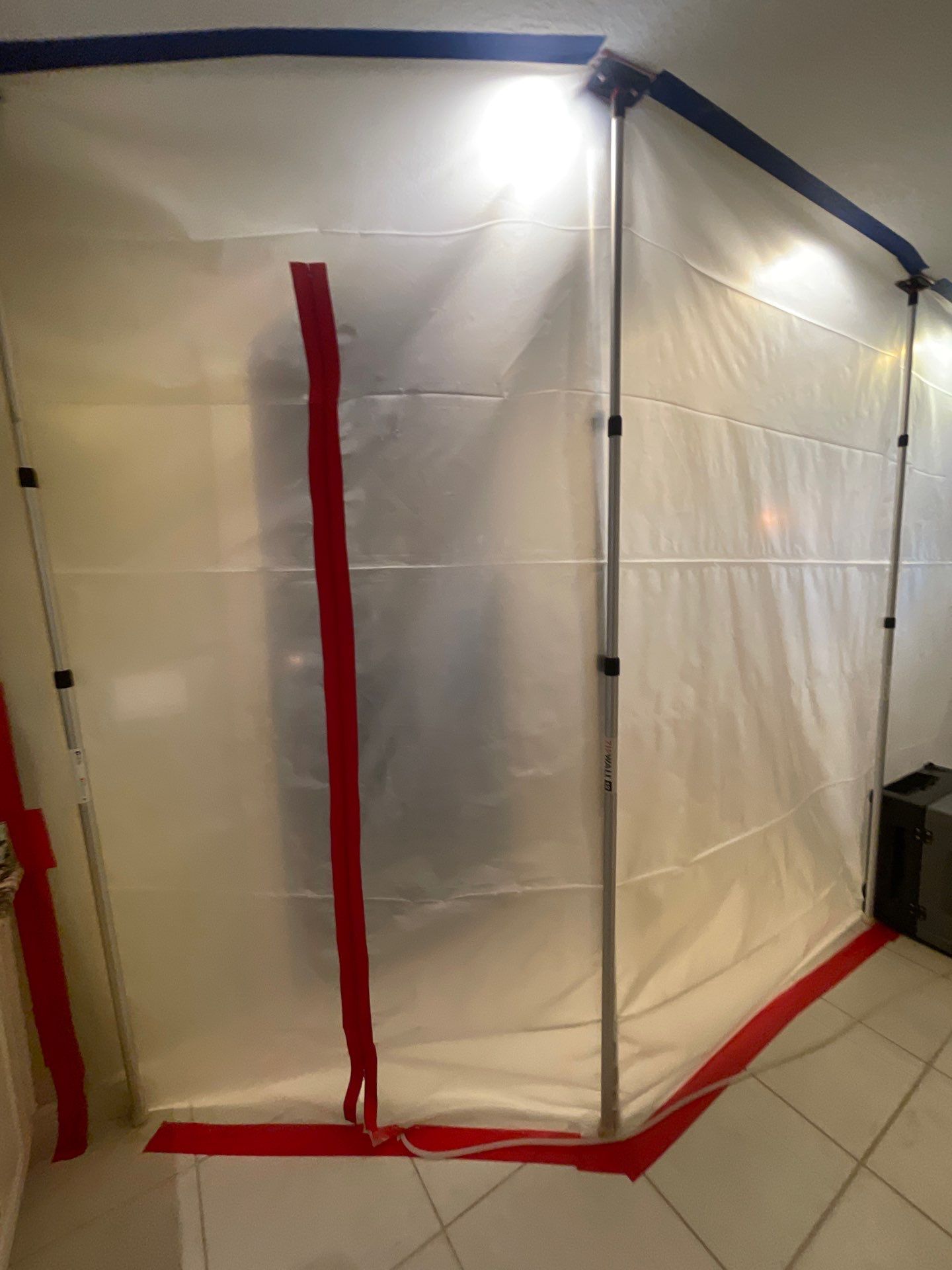 Mold remediation and rebuild of kitchen and living areas by Bay Coast Restoration 