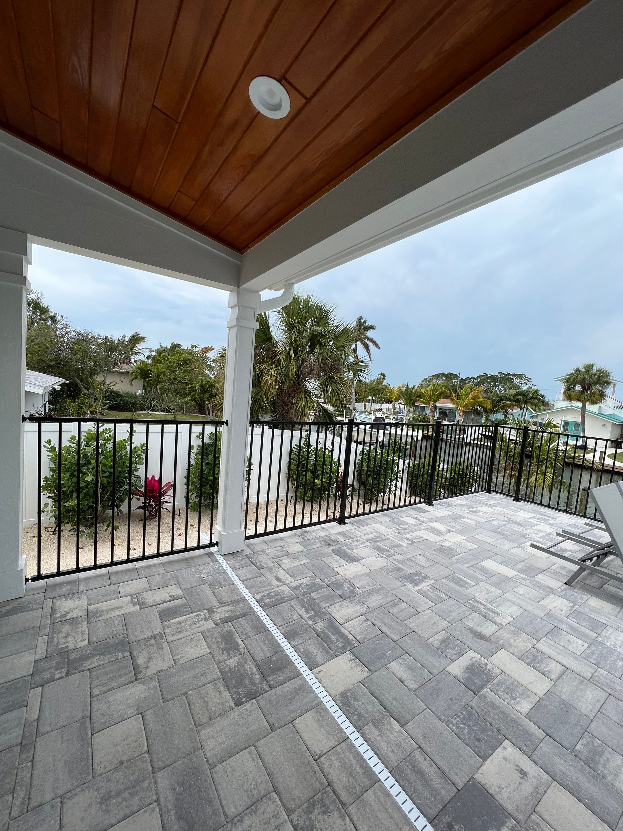 Aluminum Fence Installation using Black 3 Rail Aluminum Fence by Asap fence and gates, LLC